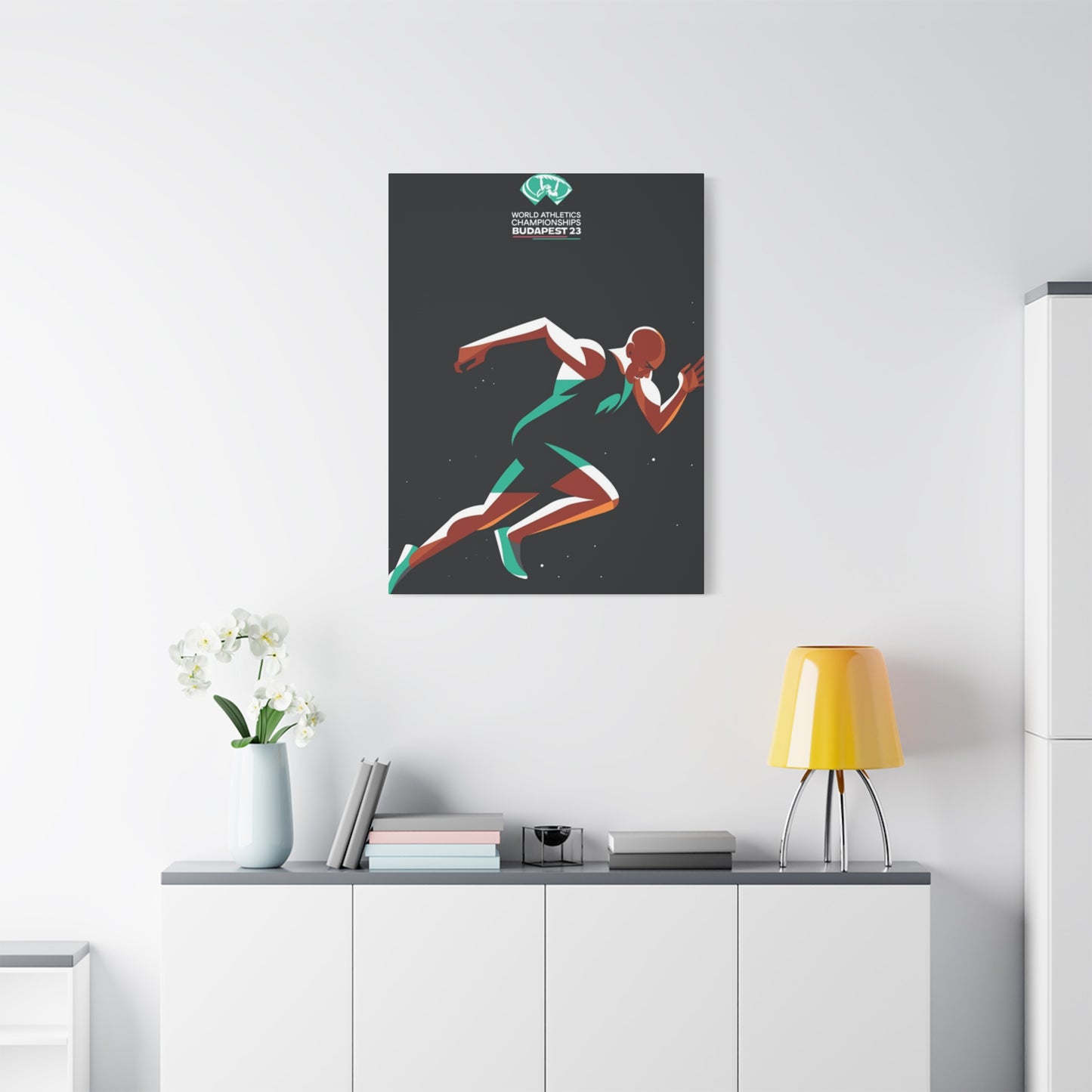 World Athletics Championship Poster Wall Art & Canvas Prints