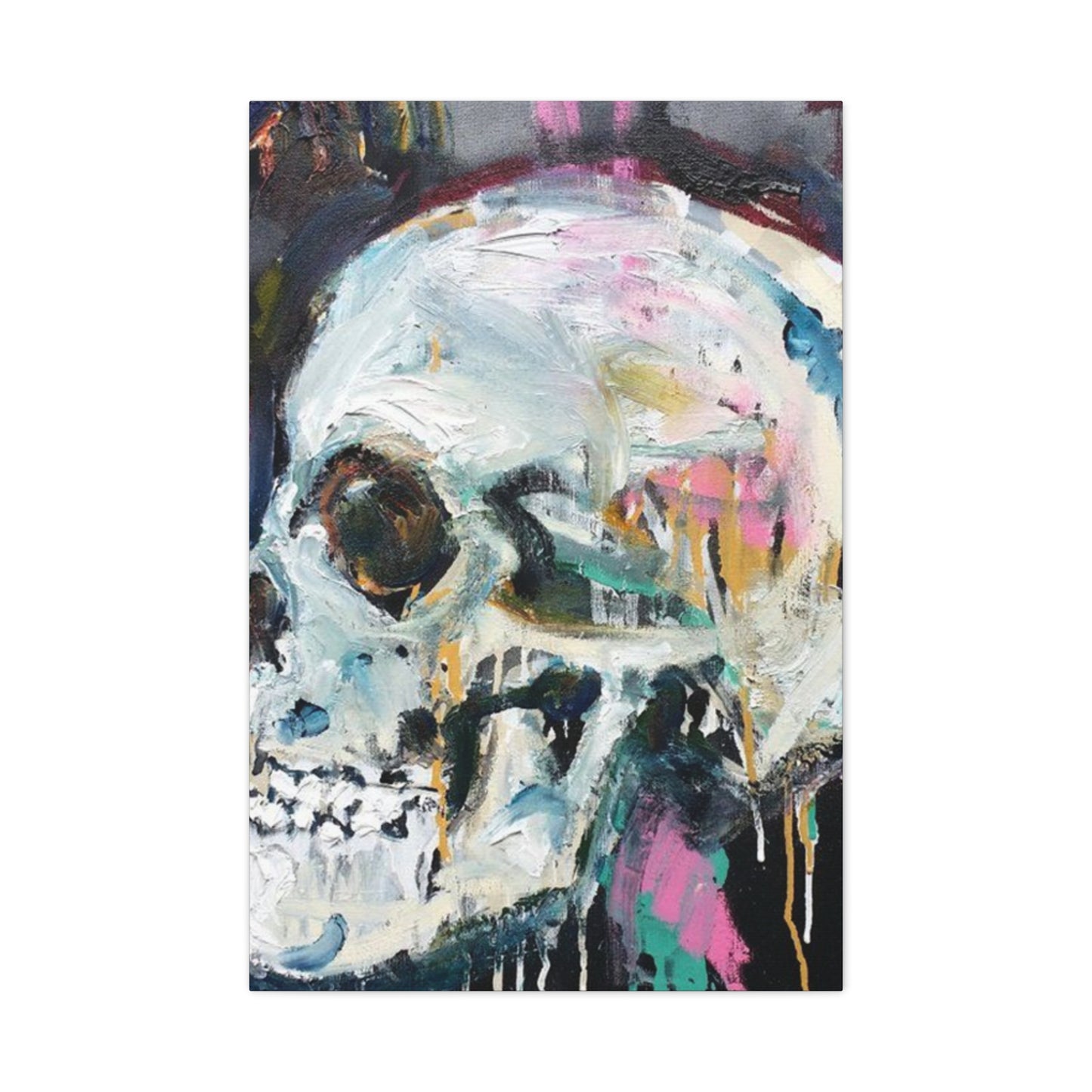 Skull Painting Wall Art & Canvas Prints