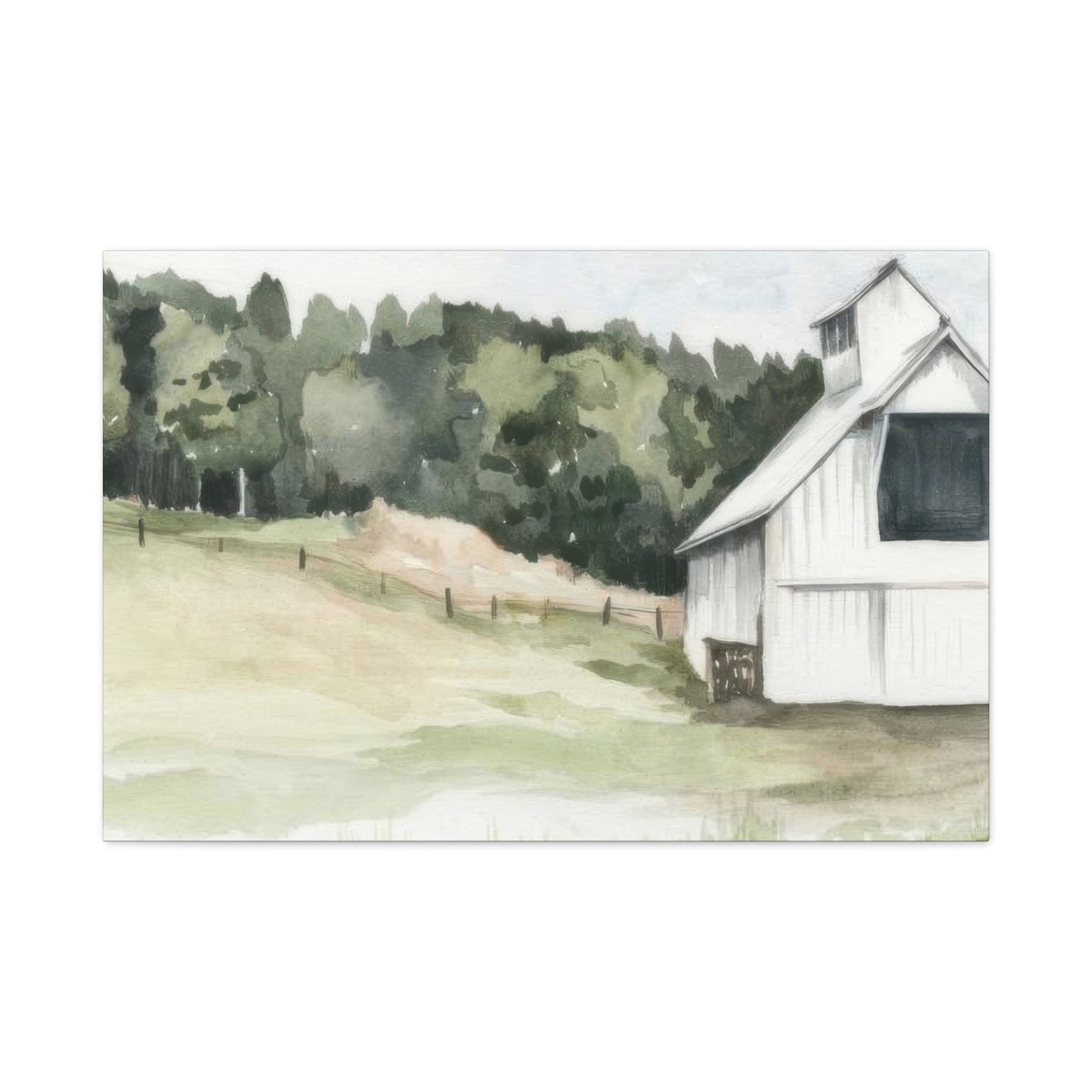 Jennifer Paxton Parker Watercolor Barn Wall Art & Canvas Prints