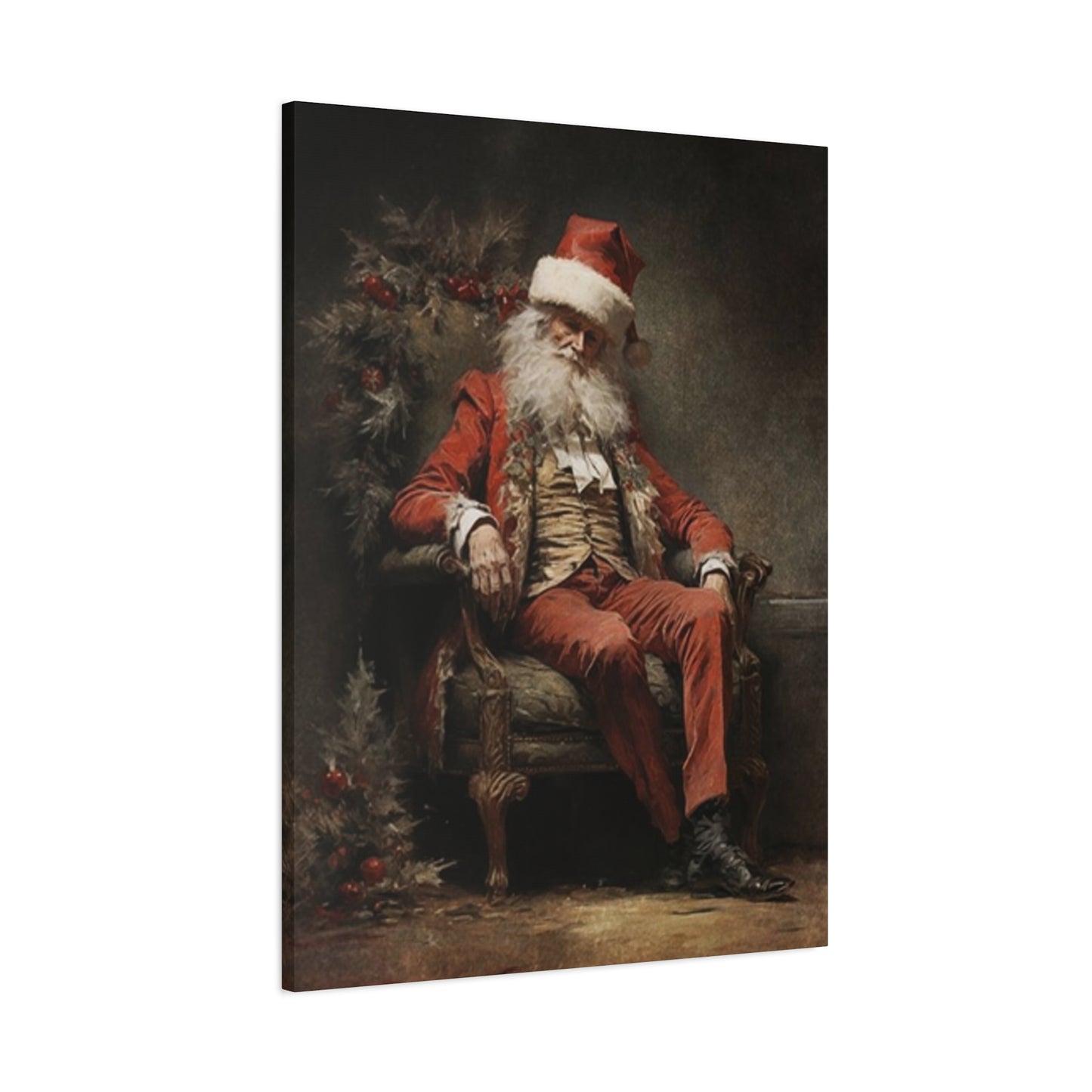 Santa Claus Portrait Wall Art & Canvas Prints