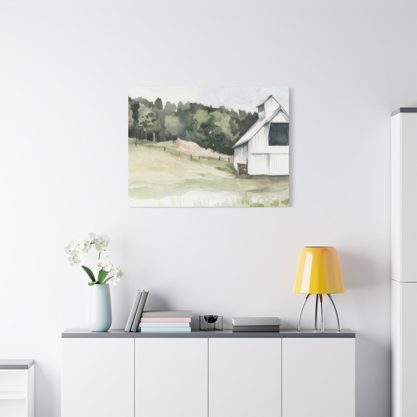 Jennifer Paxton Parker Watercolor Barn Wall Art & Canvas Prints