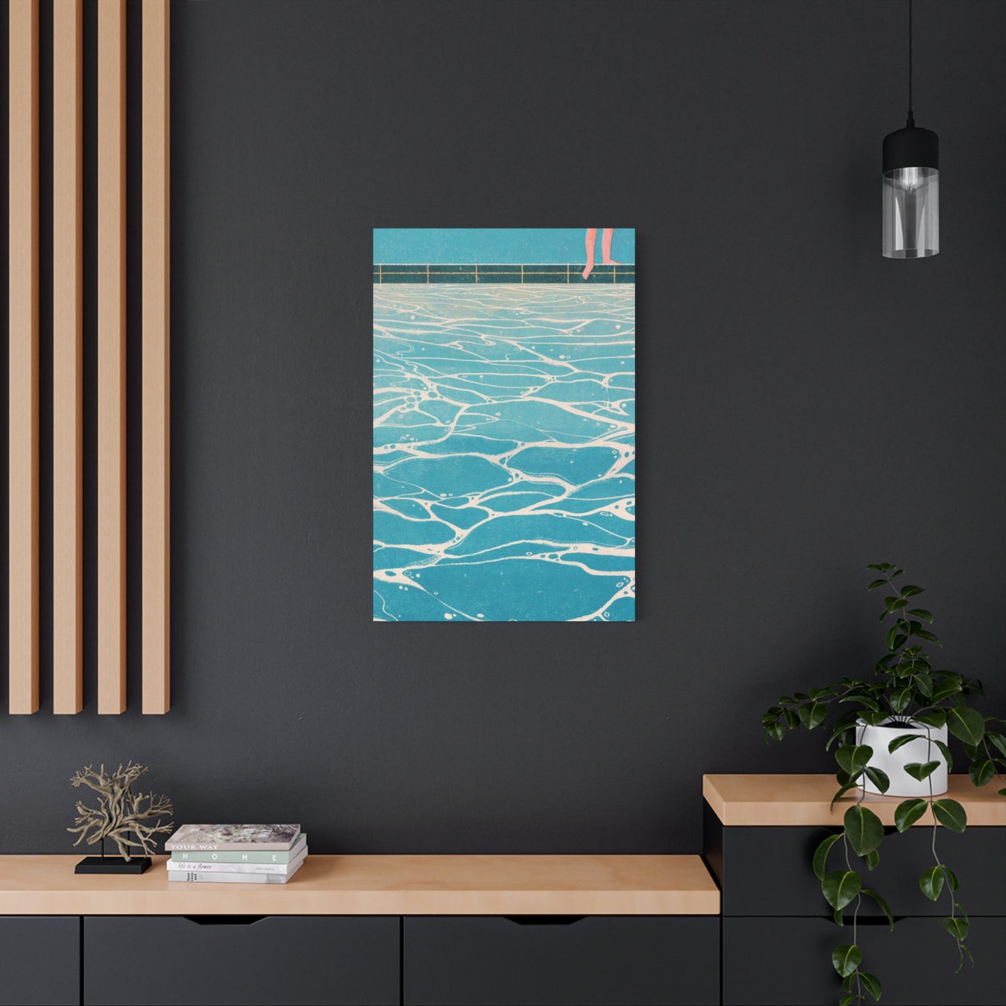 Water Cool Pattern Surface Wall Art & Canvas Prints