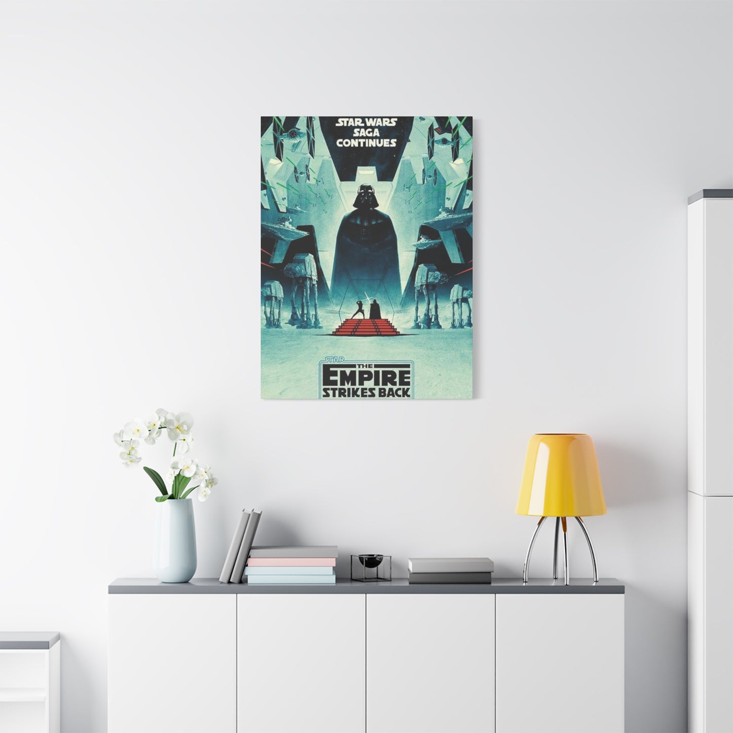 Star Wars Saga Continues Wall Art & Canvas Prints