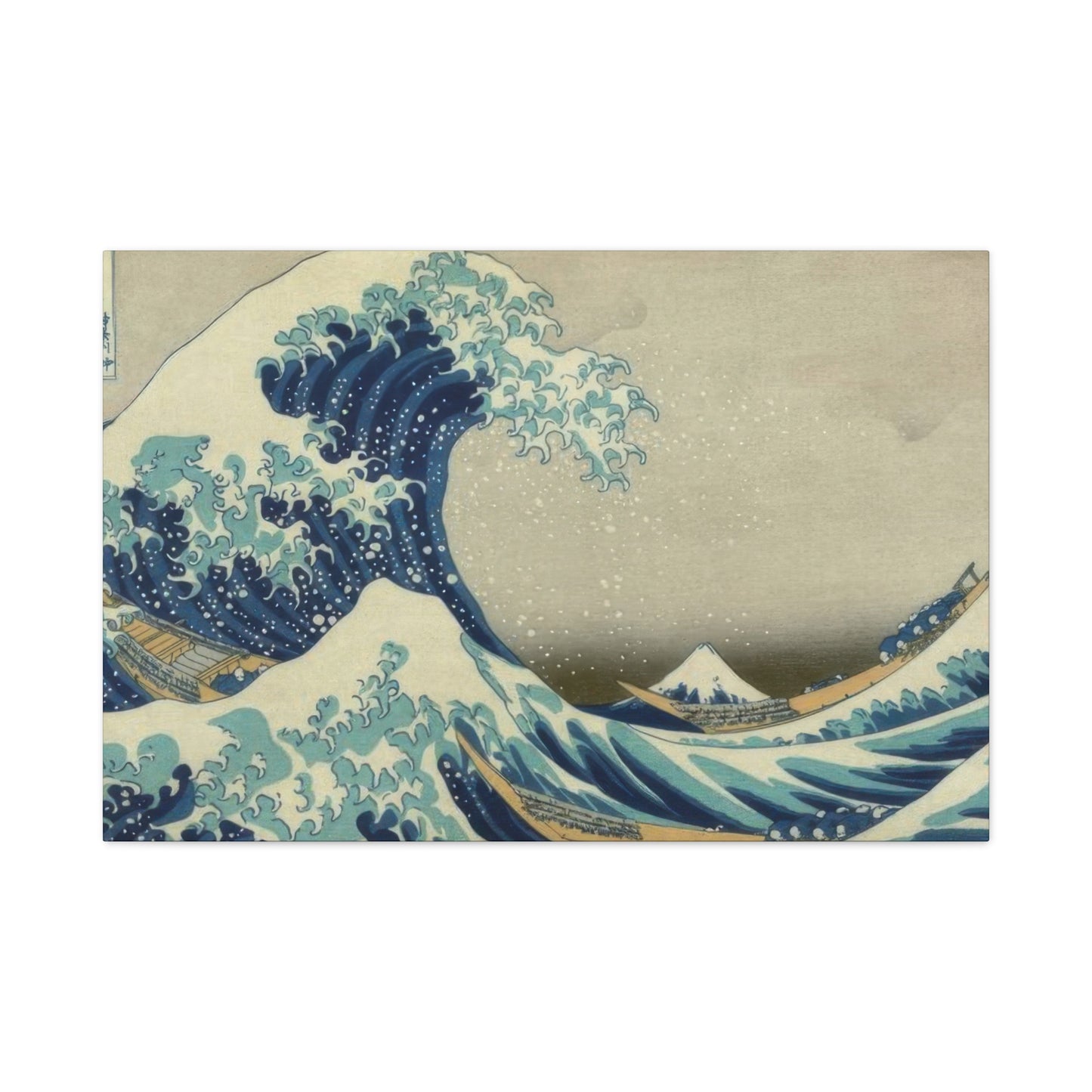 Katsushika Hokusai Mount Fuji Seen Below A Wave At Kanagawa Wall Art & Canvas Prints