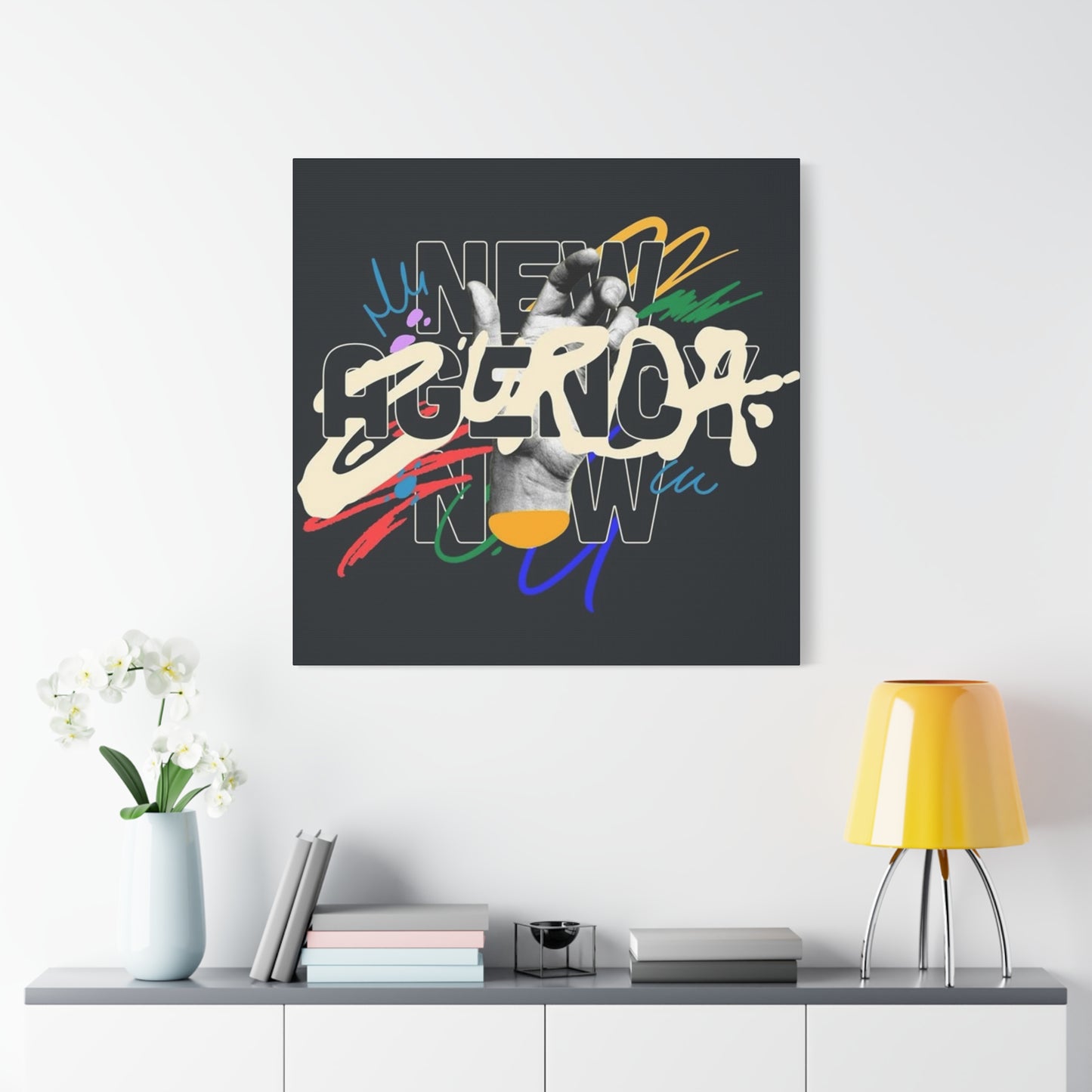 New Agency Now Poster Wall Art & Canvas Prints