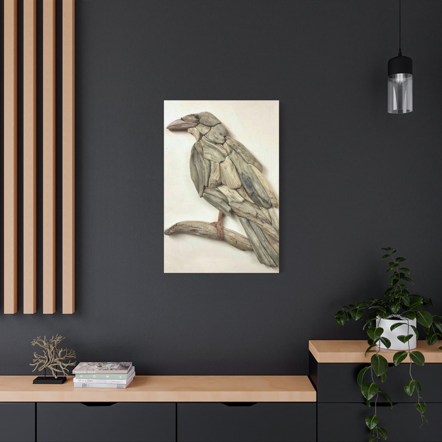 Driftwood Eagle Wall Art & Canvas Prints