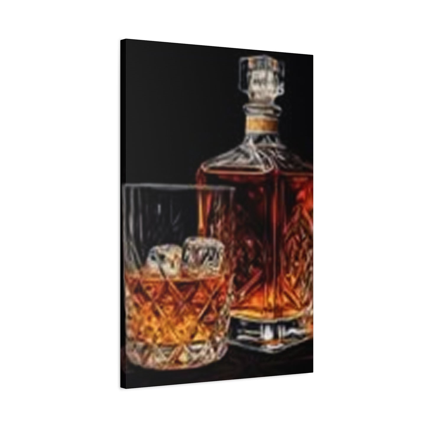 Ice Whiskey Photography Wall Art & Canvas Prints