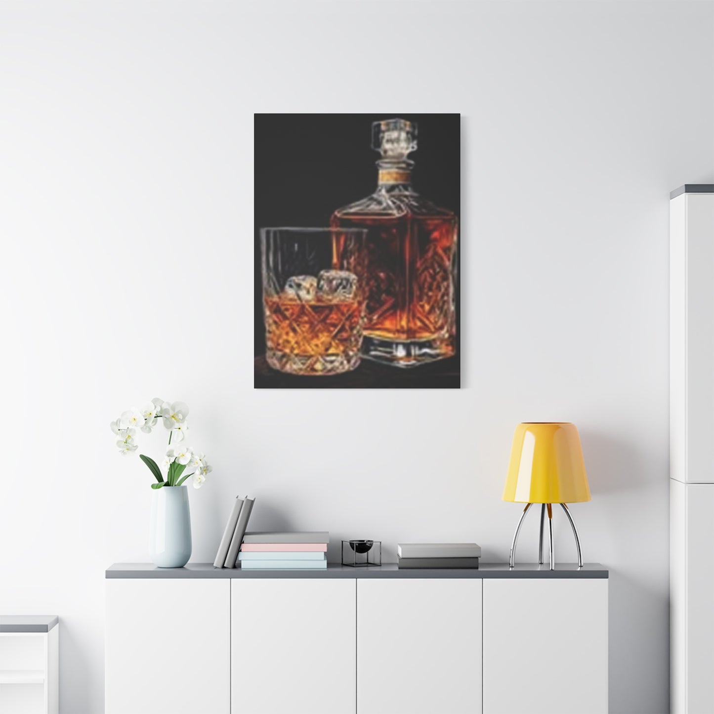 Ice Whiskey Photography Wall Art & Canvas Prints