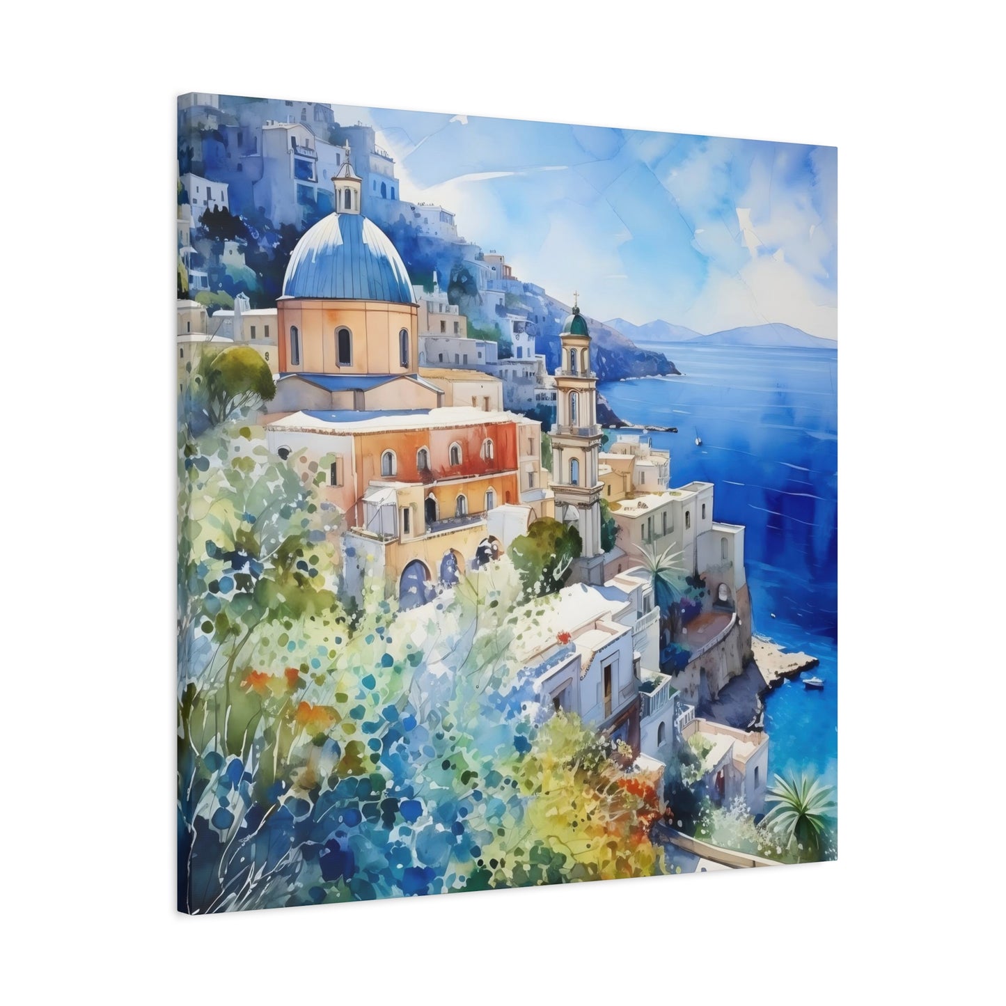 Italy Blue Wall Art & Canvas Prints