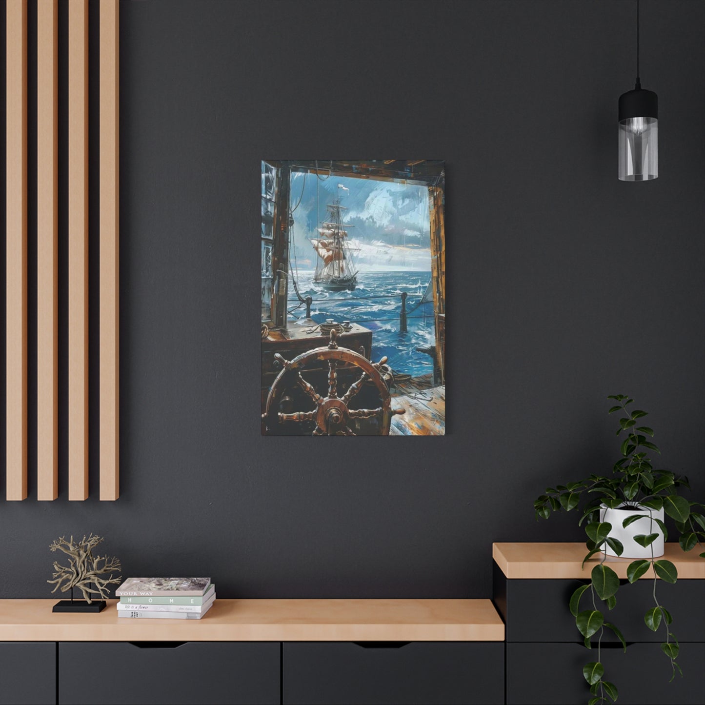 Ship Sailing POV Wall Art & Canvas Prints