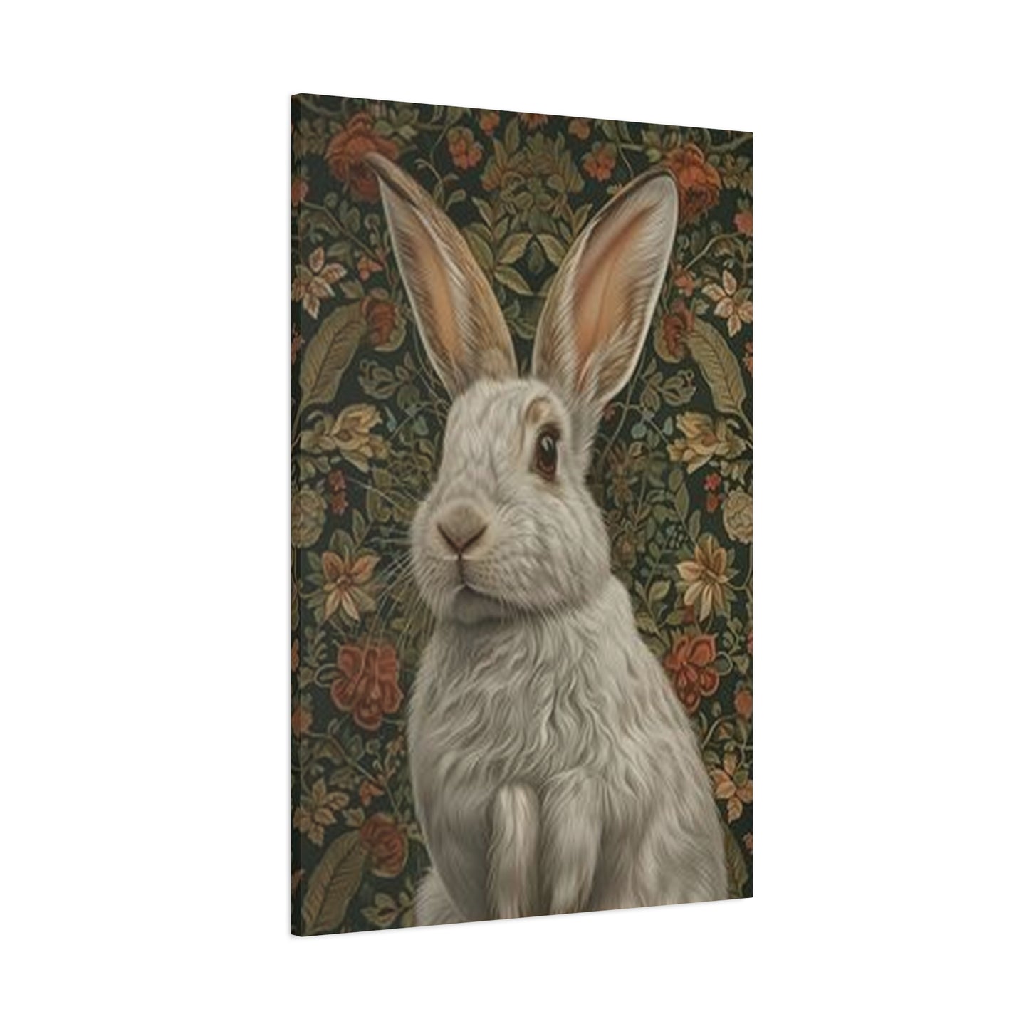 White Bunny Wall Art & Canvas Prints