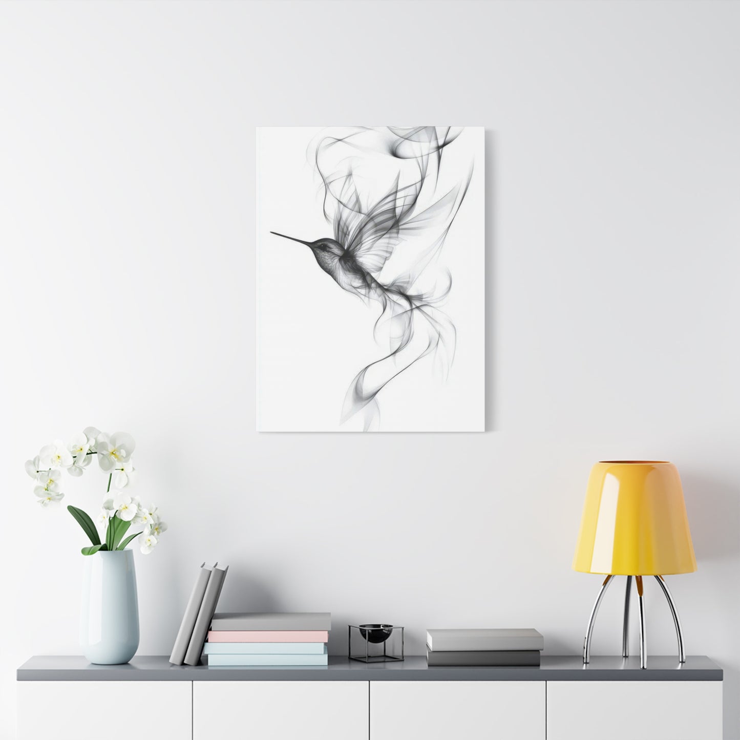 Bird Grey Wall Art & Canvas Prints