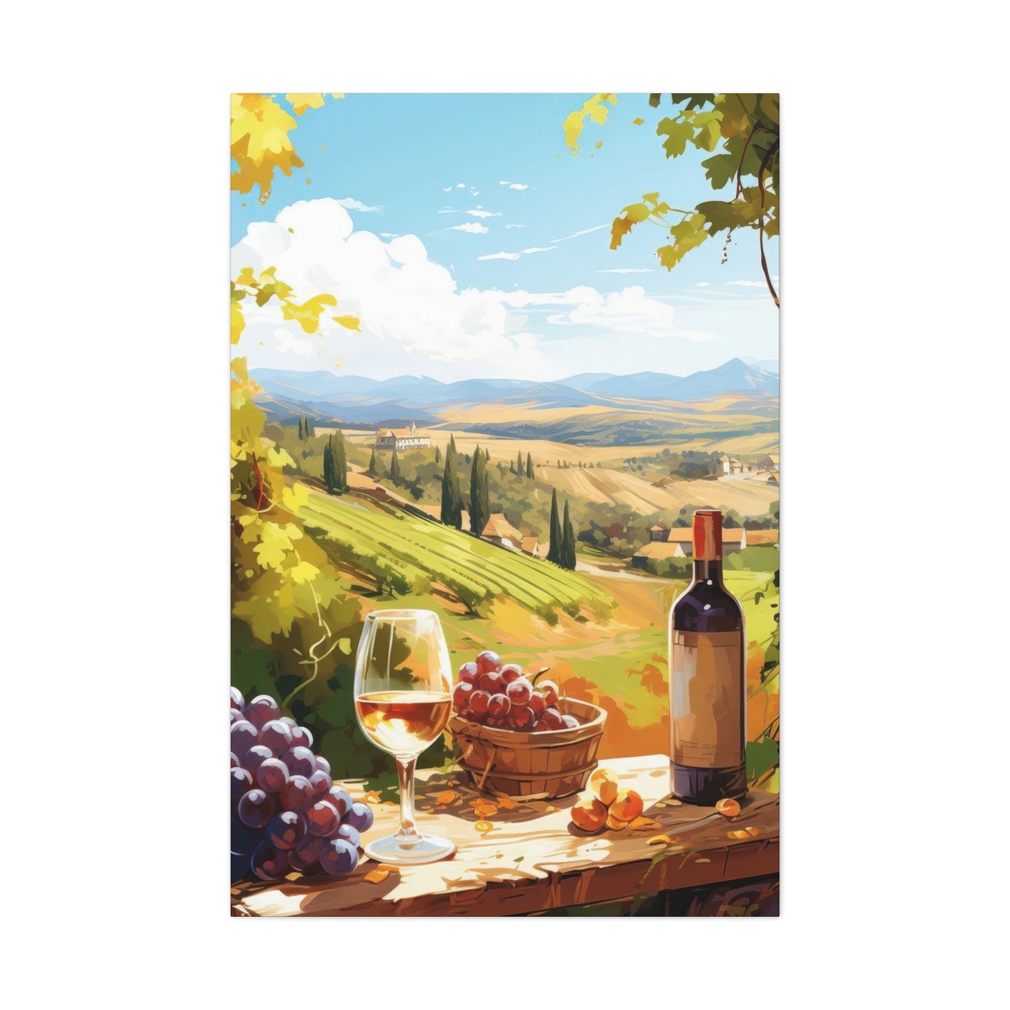 Wine Fruits Farm Wall Art & Canvas Prints