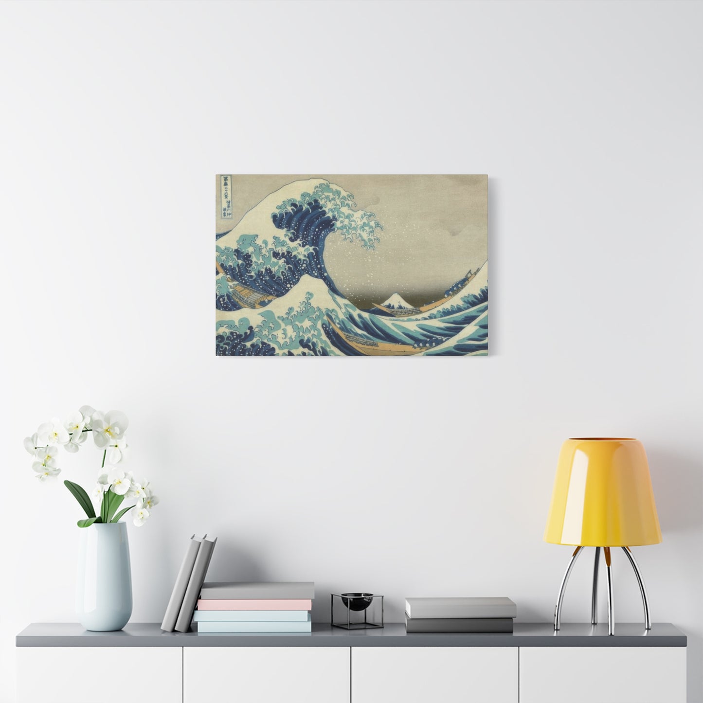 Katsushika Hokusai Mount Fuji Seen Below A Wave At Kanagawa Wall Art & Canvas Prints
