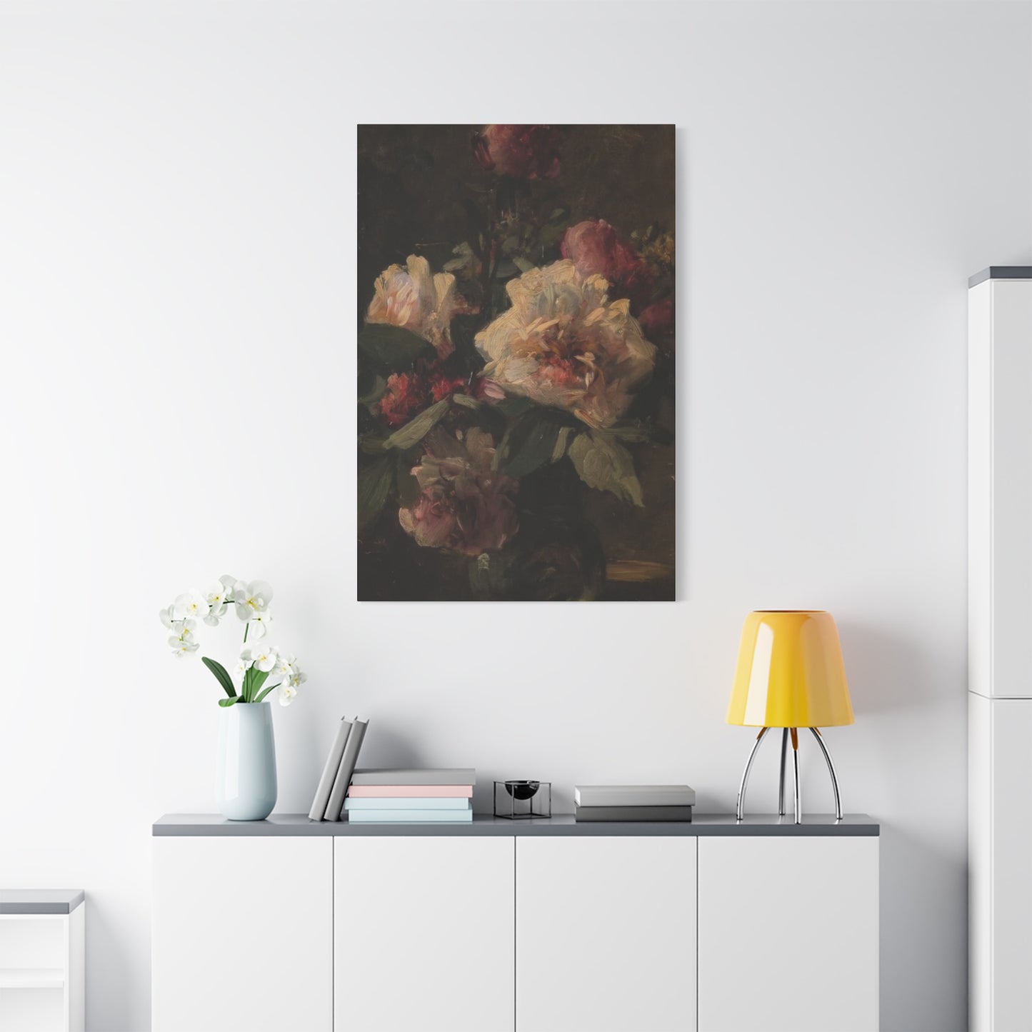 Flower Vase Dark Academia Wall Art & Canvas Prints