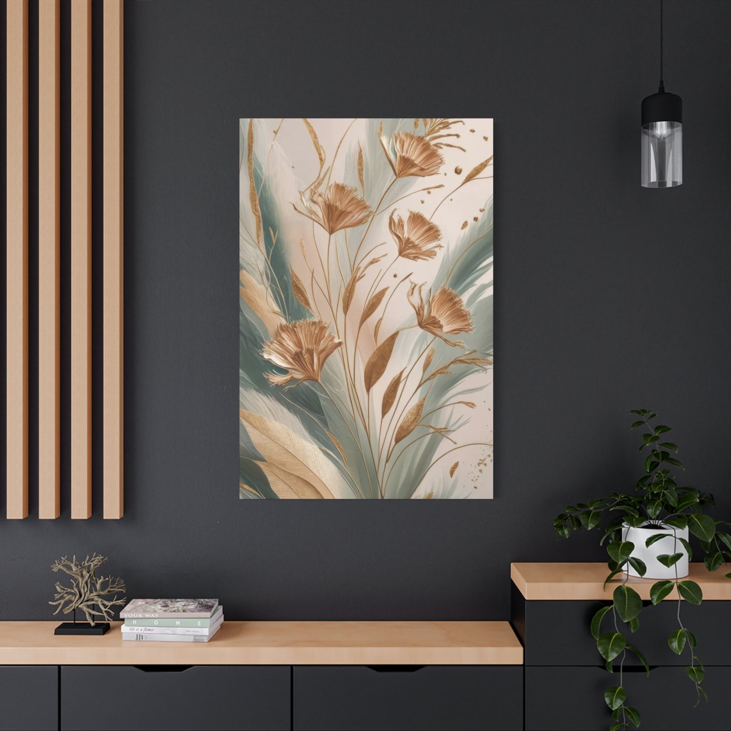 Plant Flower Leaves Earthy Wall Art & Canvas Prints