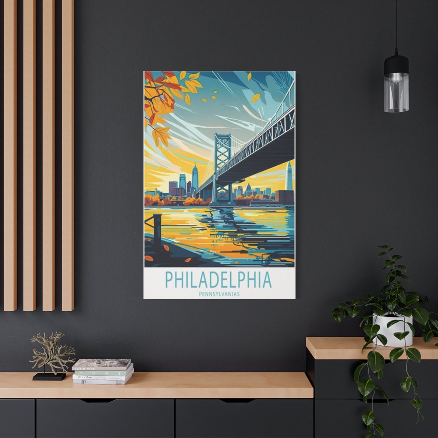 Steel Bridge Of Philadelphia Wall Art & Canvas Prints