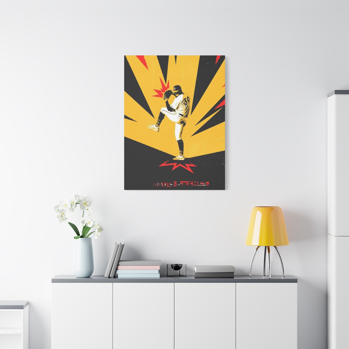Baseball Game Play Poster Wall Art & Canvas Prints