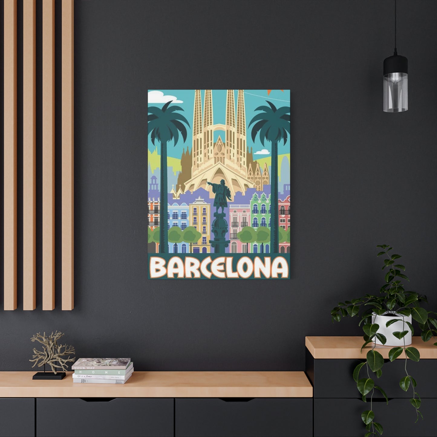 Barcelona City Of Spain Wall Art & Canvas Prints