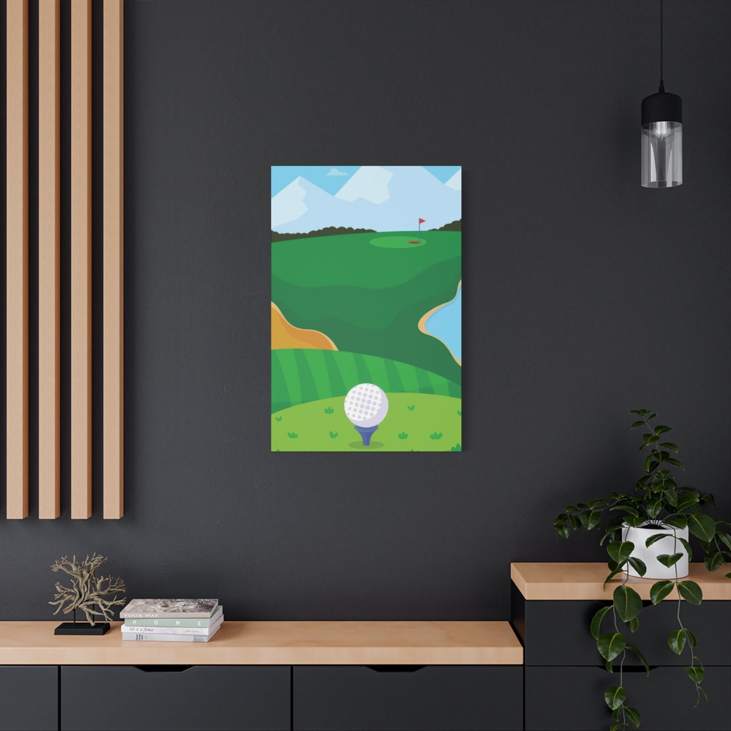 Golf Course Ball Wall Art & Canvas Prints
