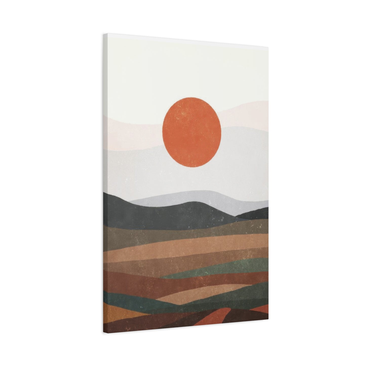 Abstract Landscape Earth Tones Wall Art & Canvas Prints