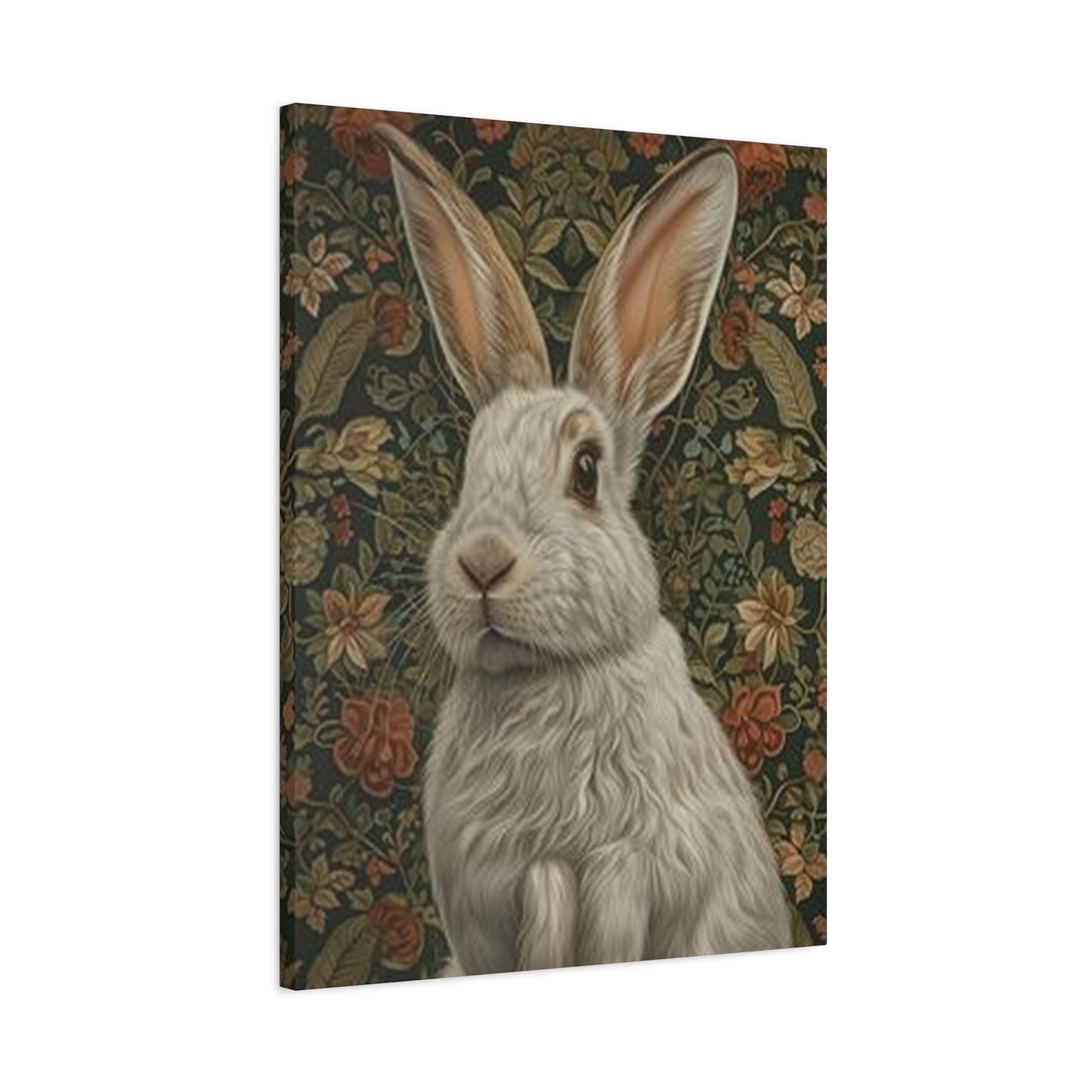 White Bunny Wall Art & Canvas Prints