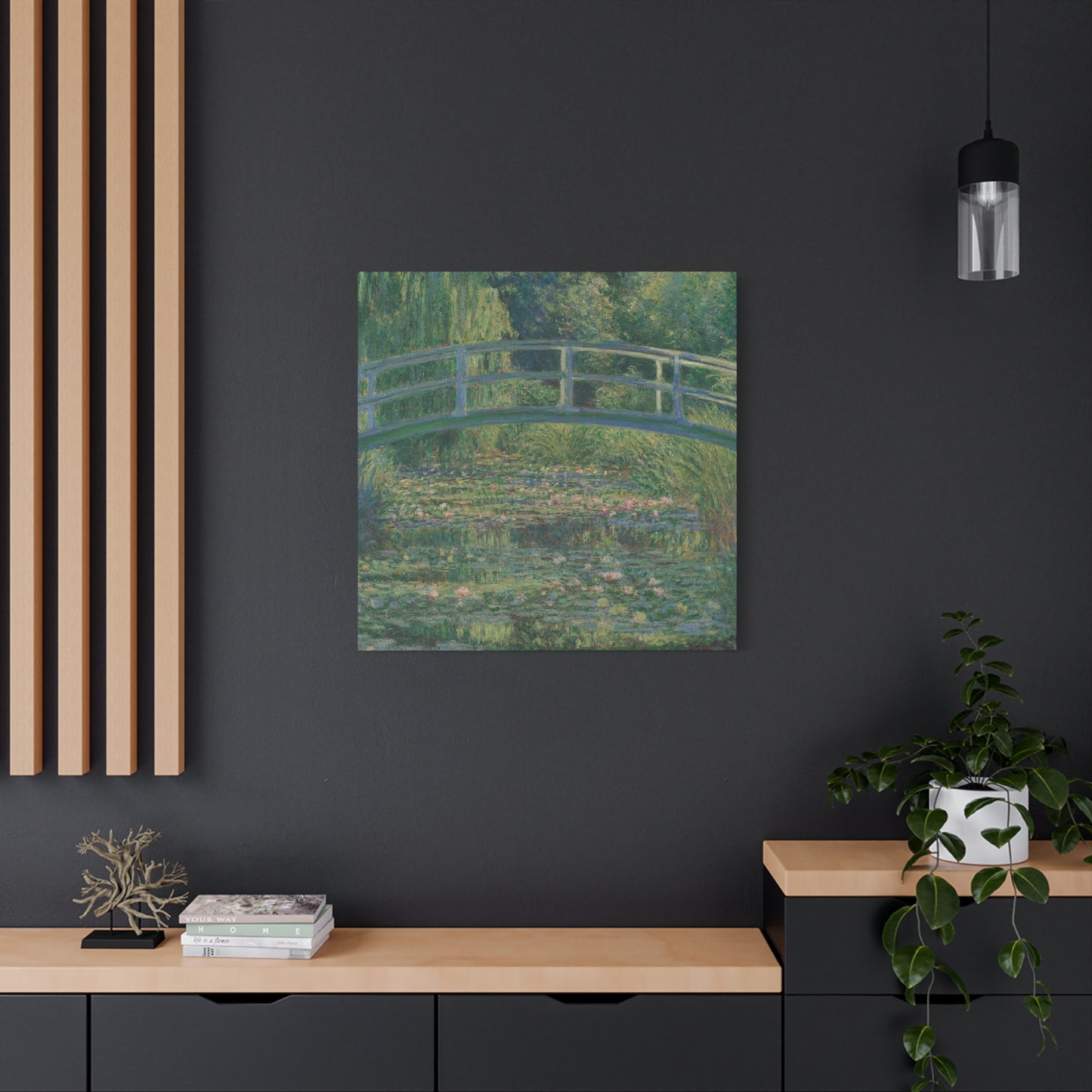 The Water Lilly Pond Impressionism Wall Art & Canvas Prints