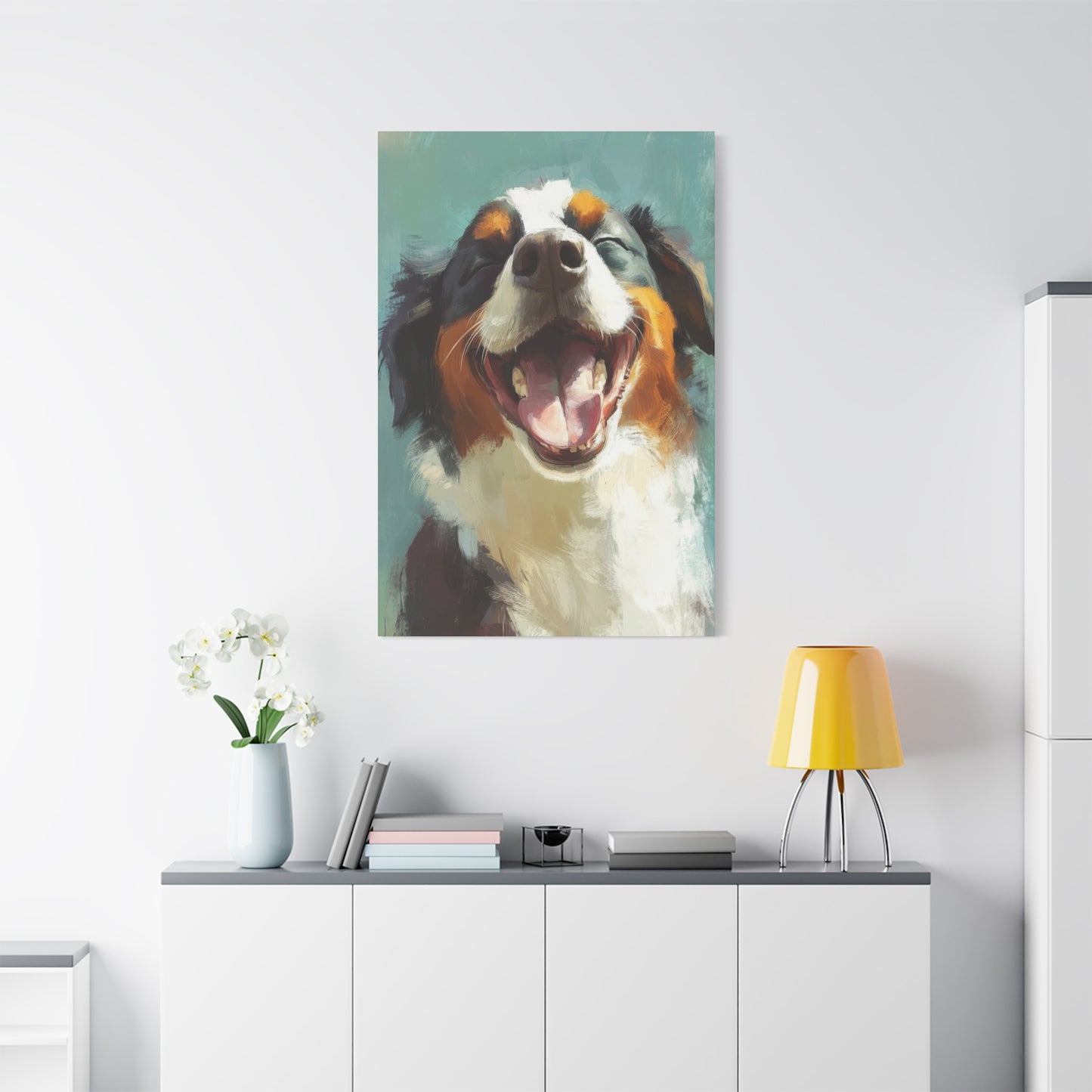 Happy Dog 2 Wall Art & Canvas Prints