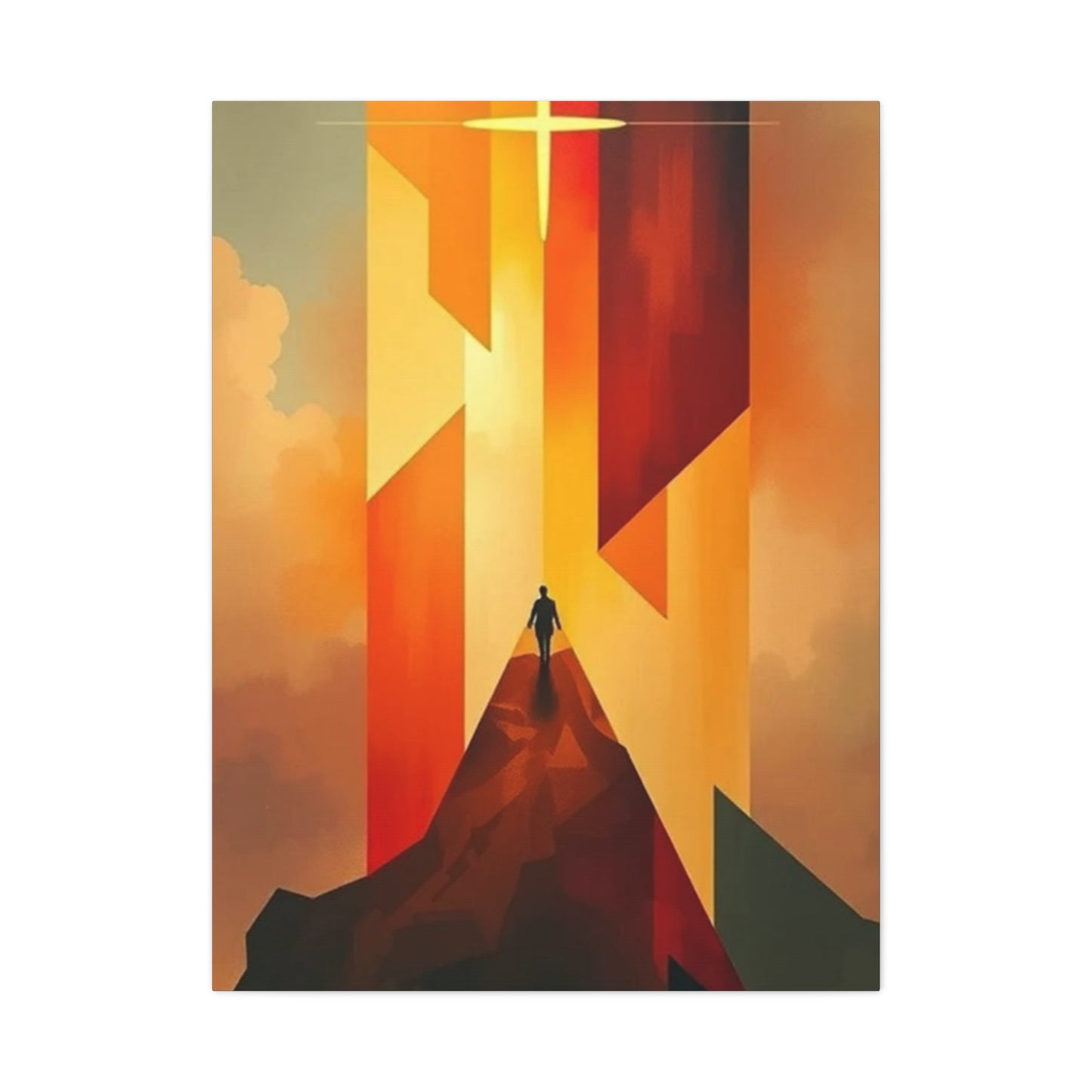 Women Walking Colorful Wall Art & Canvas Prints