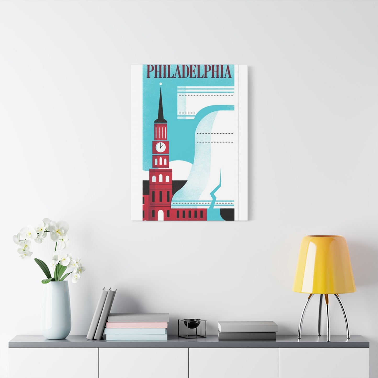 Breathless City Philadelphia Poster Wall Art & Canvas Prints