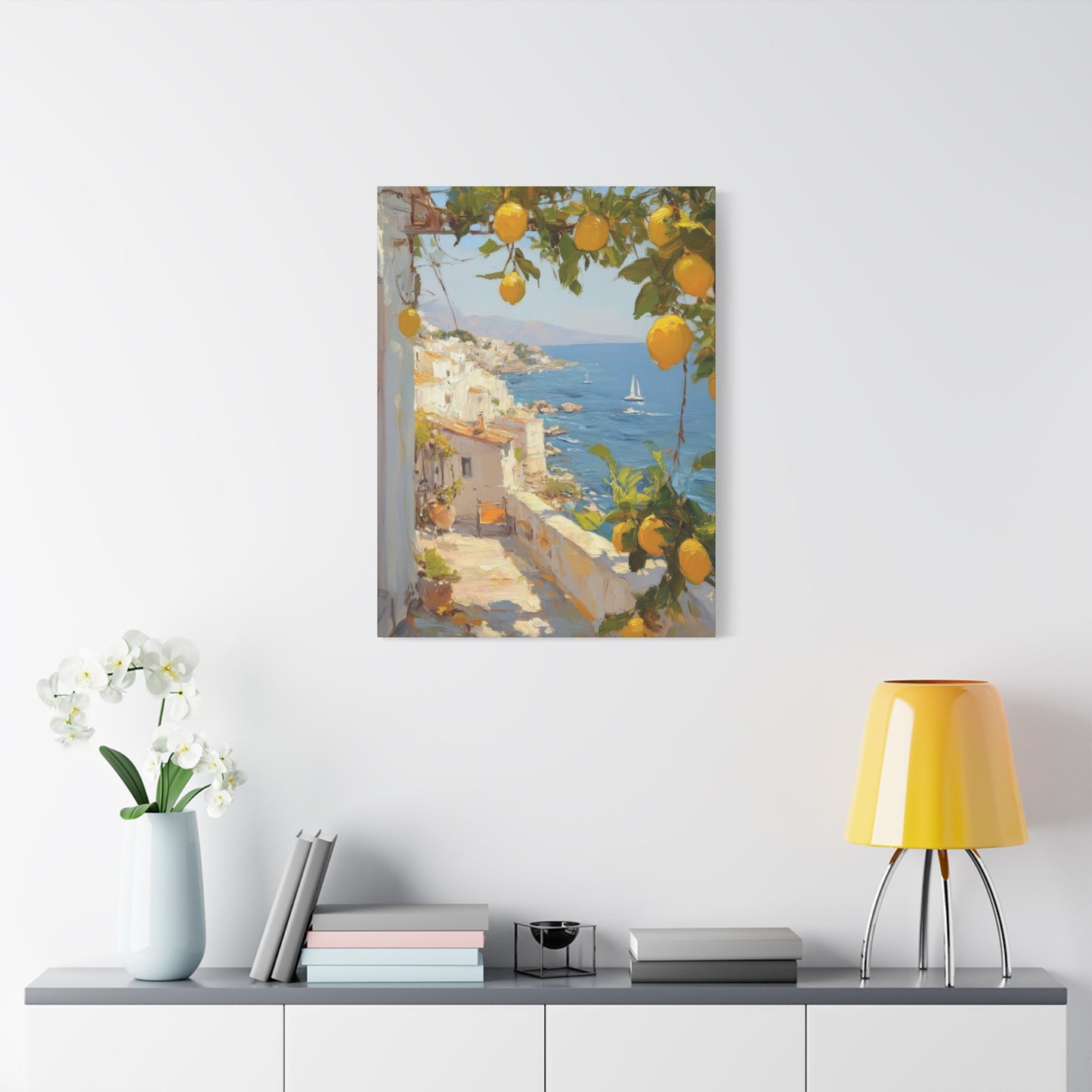 Amalfi Coast View Italy Wall Art & Canvas Prints