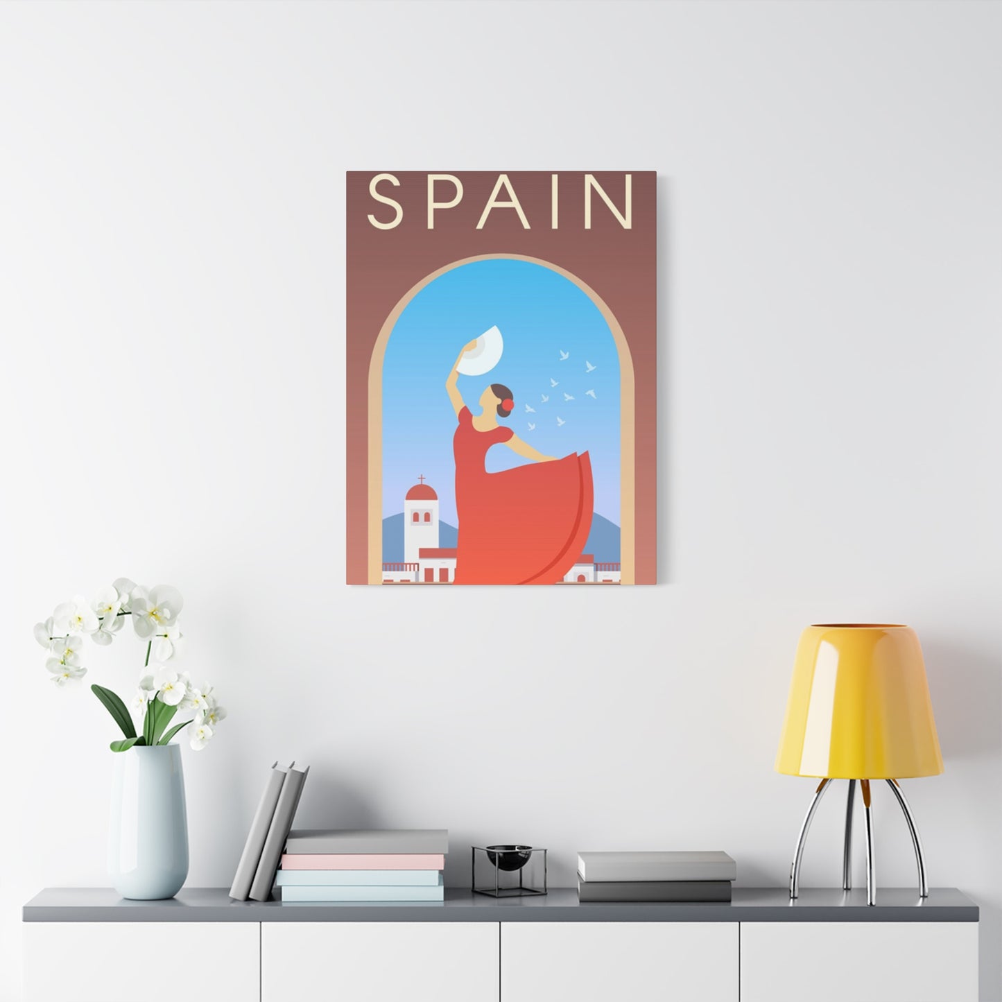 Abstract Spain Traditional Wall Art & Canvas Prints
