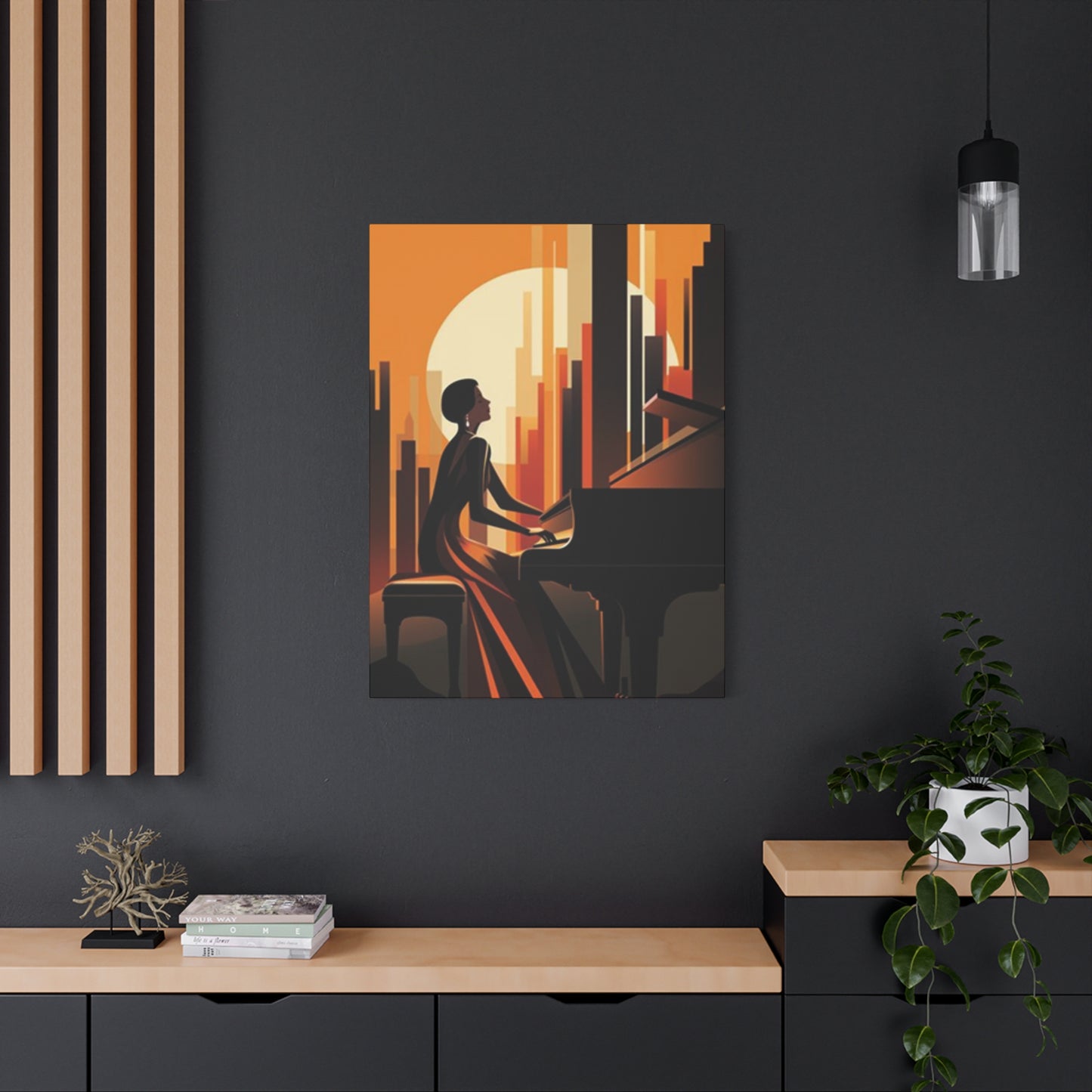 Women Playing Piano Wall Art & Canvas Prints