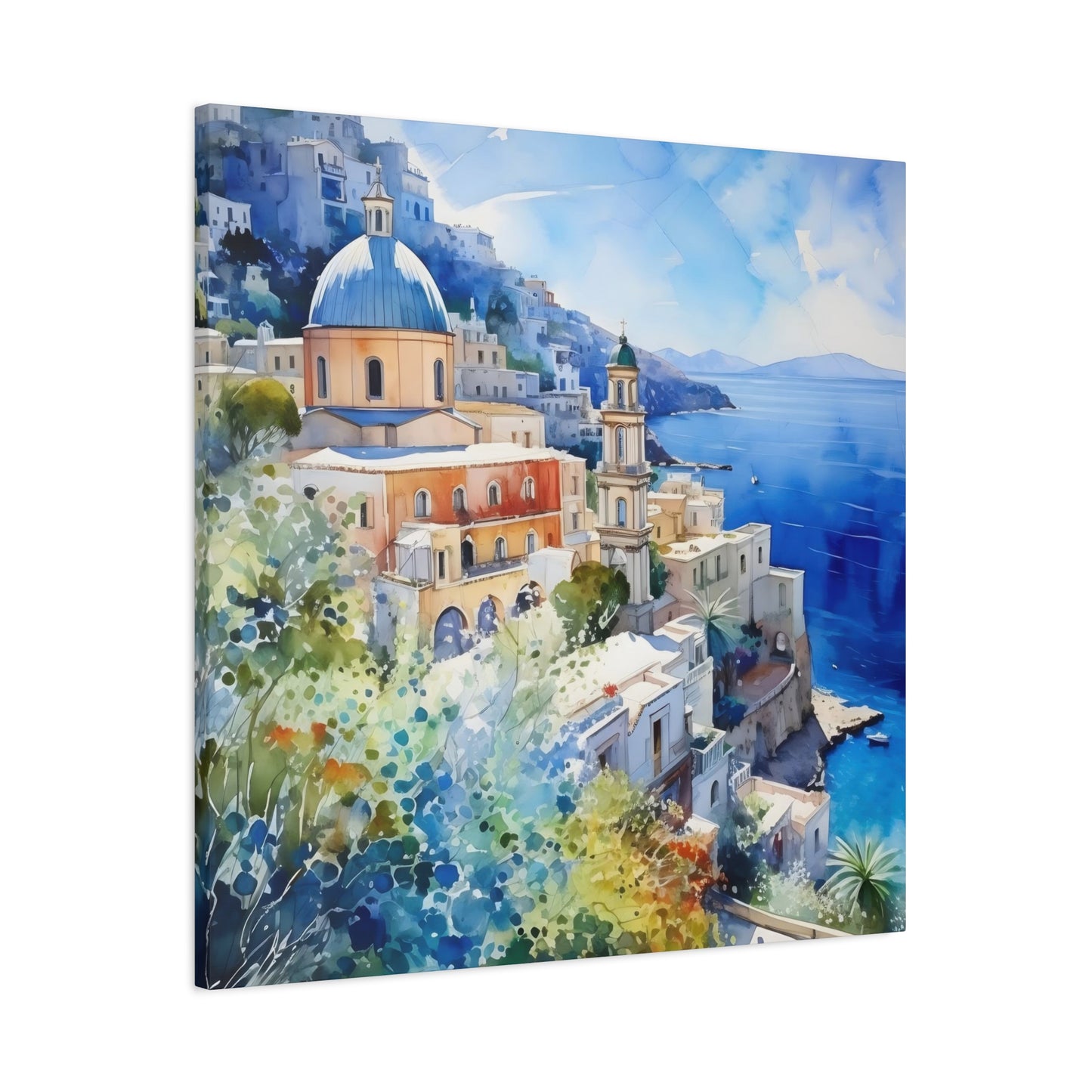 Italy Blue Wall Art & Canvas Prints