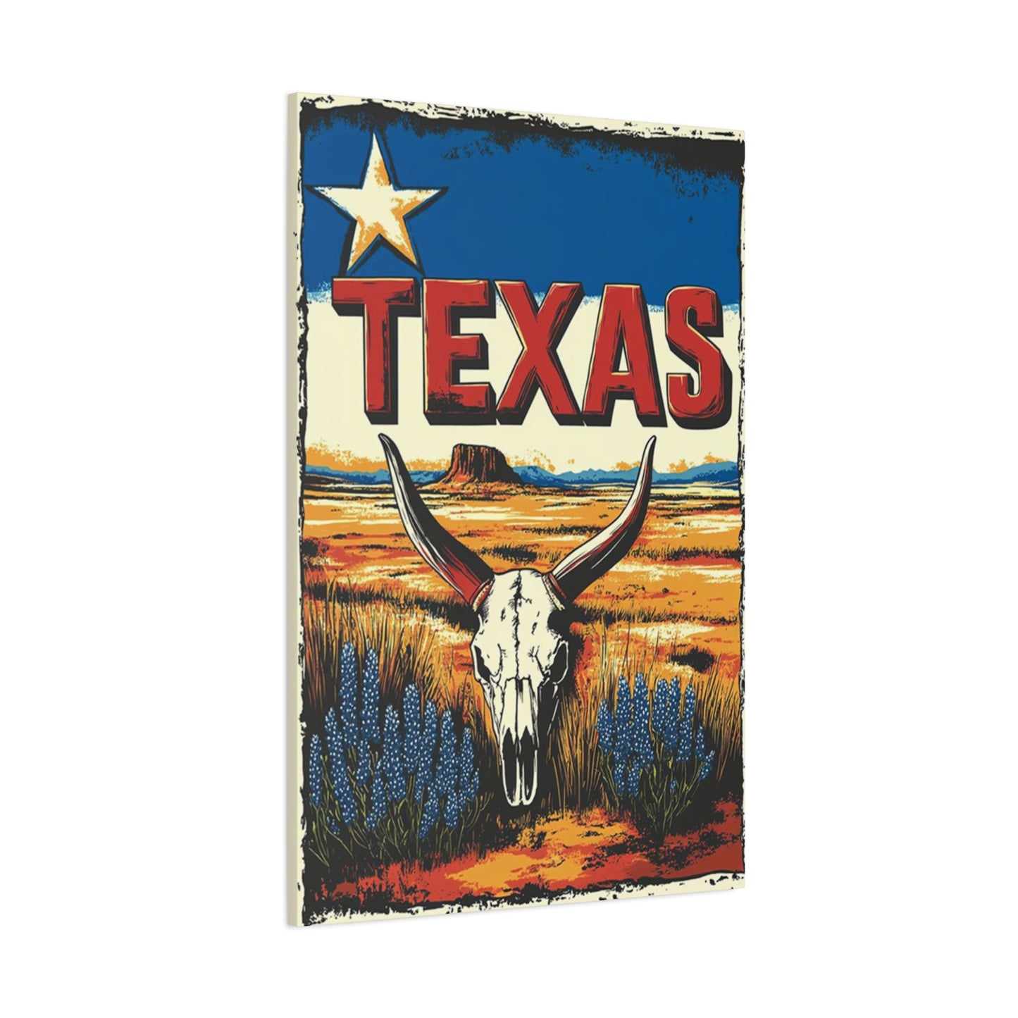 Landscape Of Star Texas Poster Wall Art & Canvas Prints