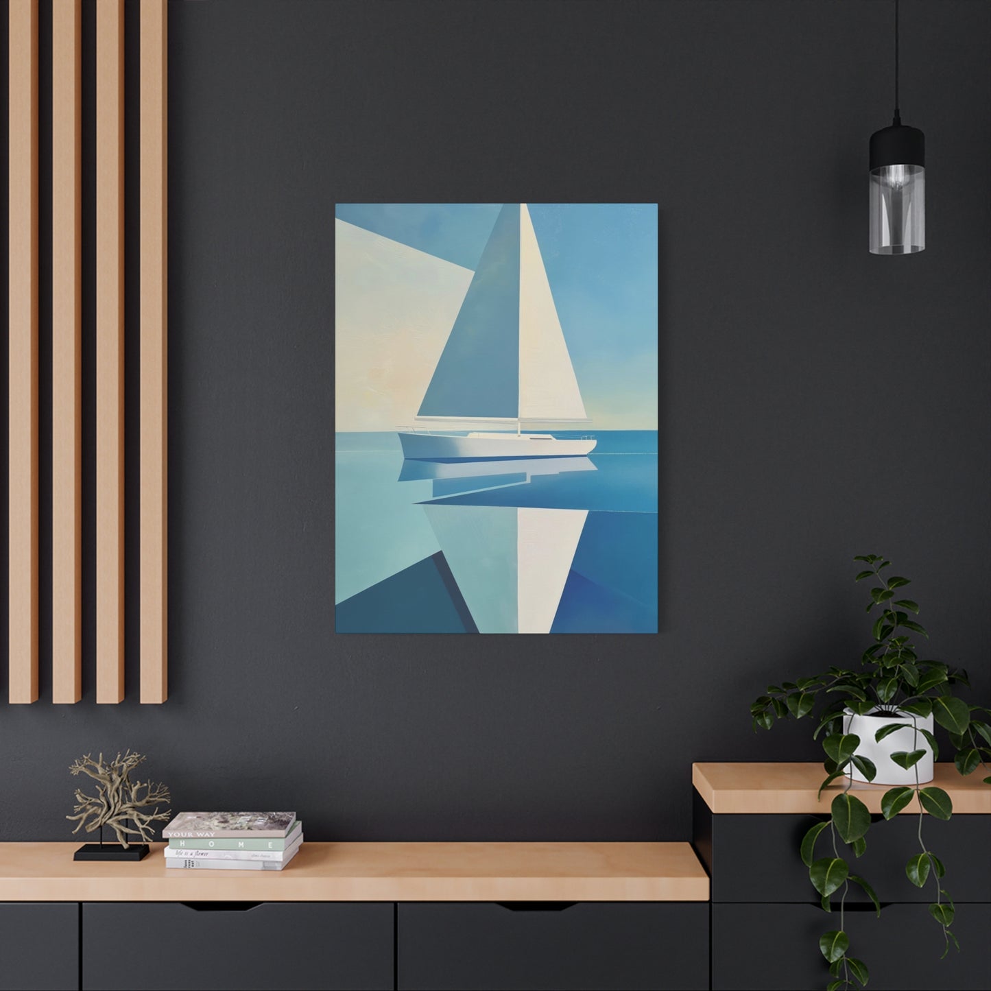 White Sailboat Wall Art & Canvas Prints