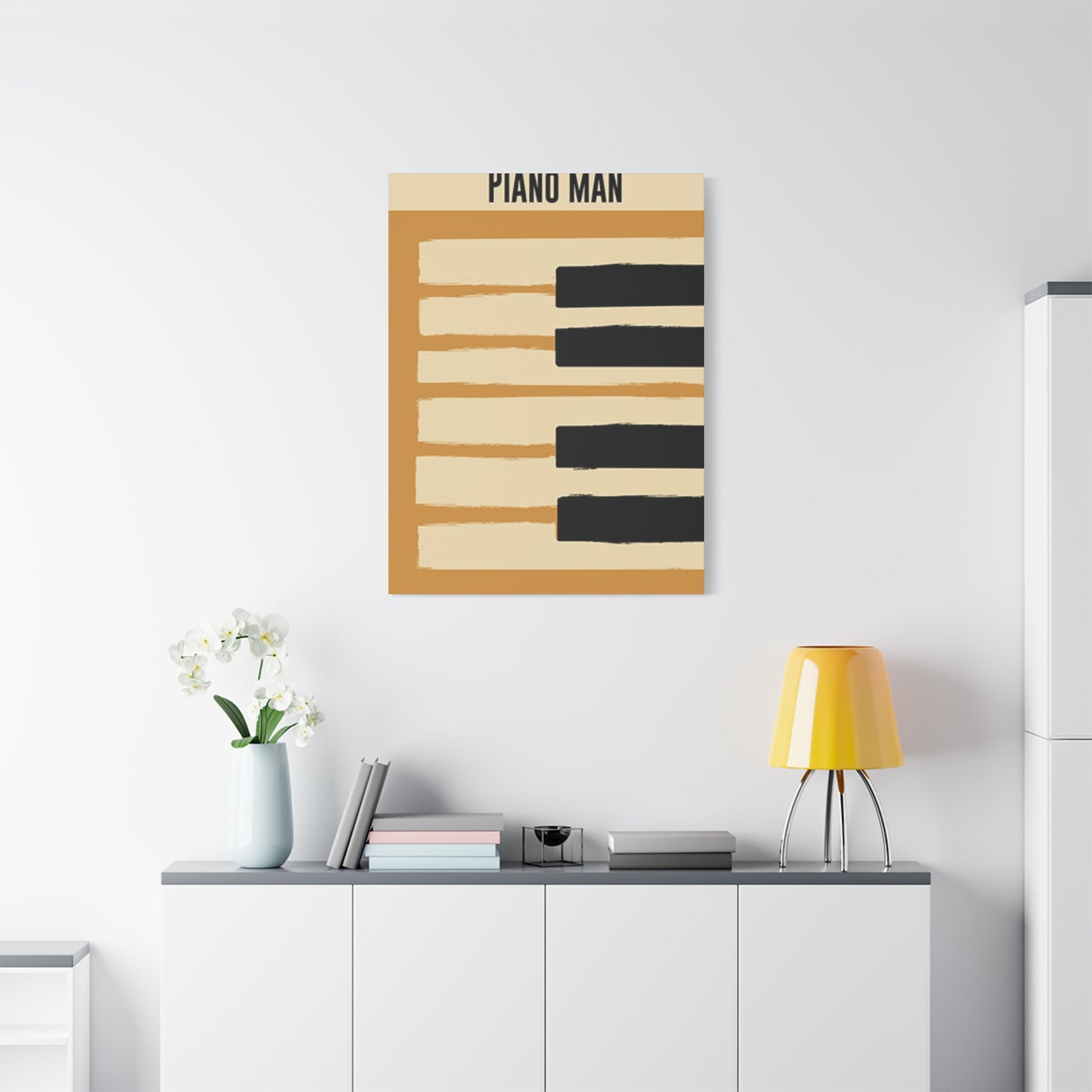 Yellow Piano Painting Wall Art & Canvas Prints