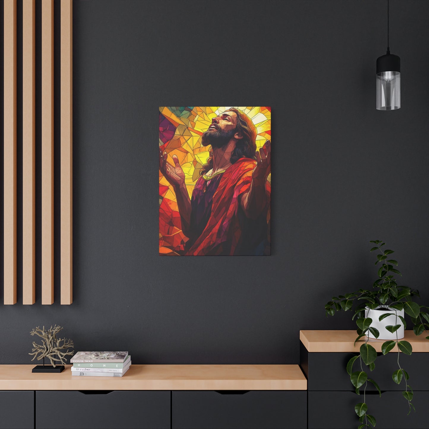 Abstract Jesus Spiritual Christianity Wall Art & Canvas Prints