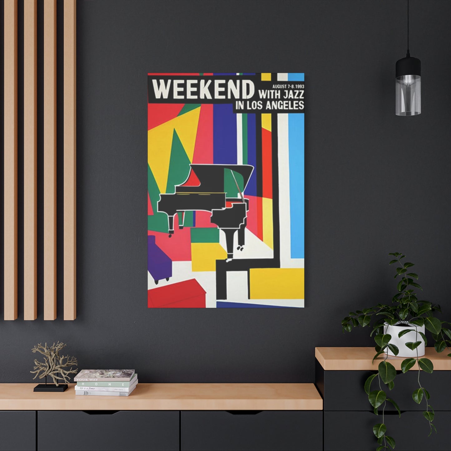 Weekend With Jazz In Los Angeles Wall Art & Canvas Prints