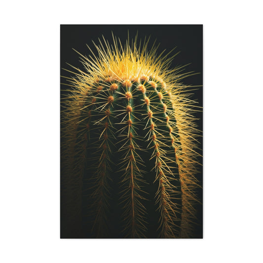 Desert Stone Barrel Cactus Wall Art & Canvas Prints