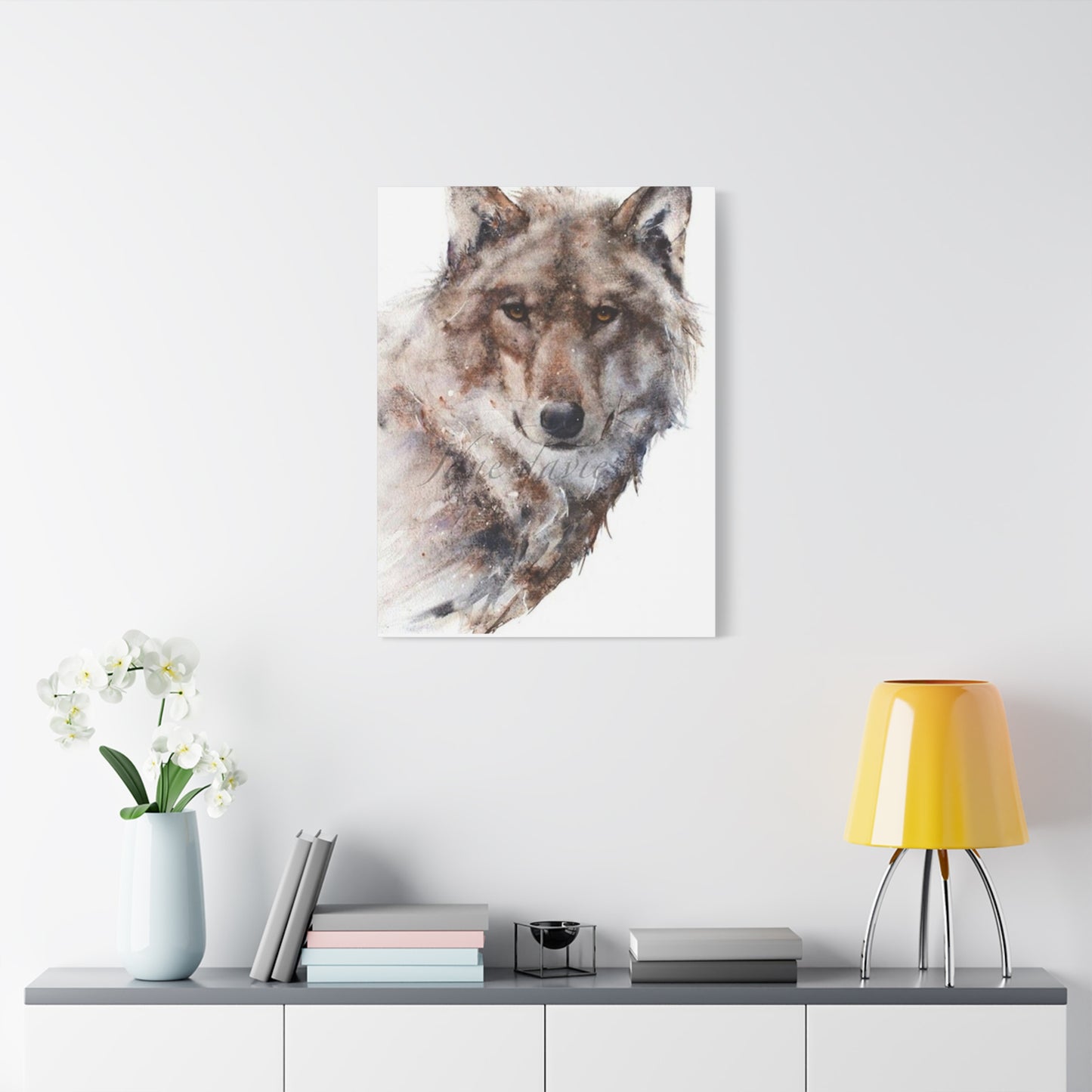 Wolf Painting Wall Art & Canvas Prints
