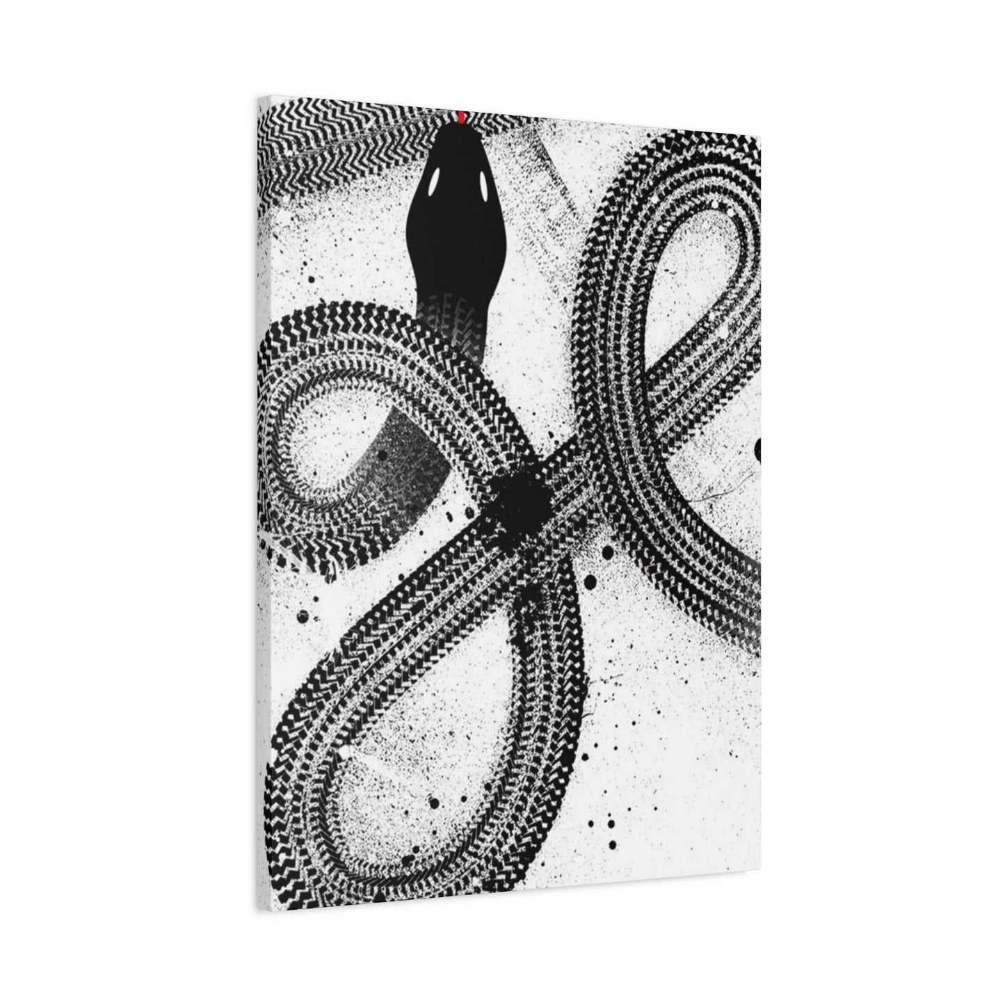 Black & White Snake Wall Art & Canvas Prints