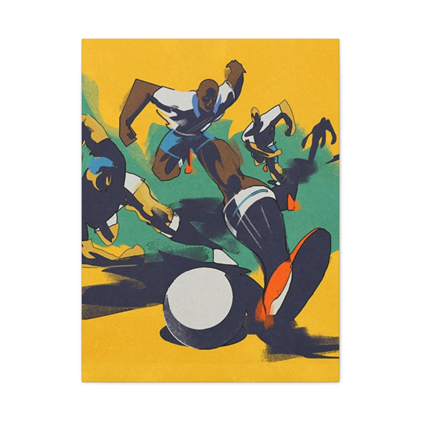 Soccer Animation Wall Art & Canvas Prints