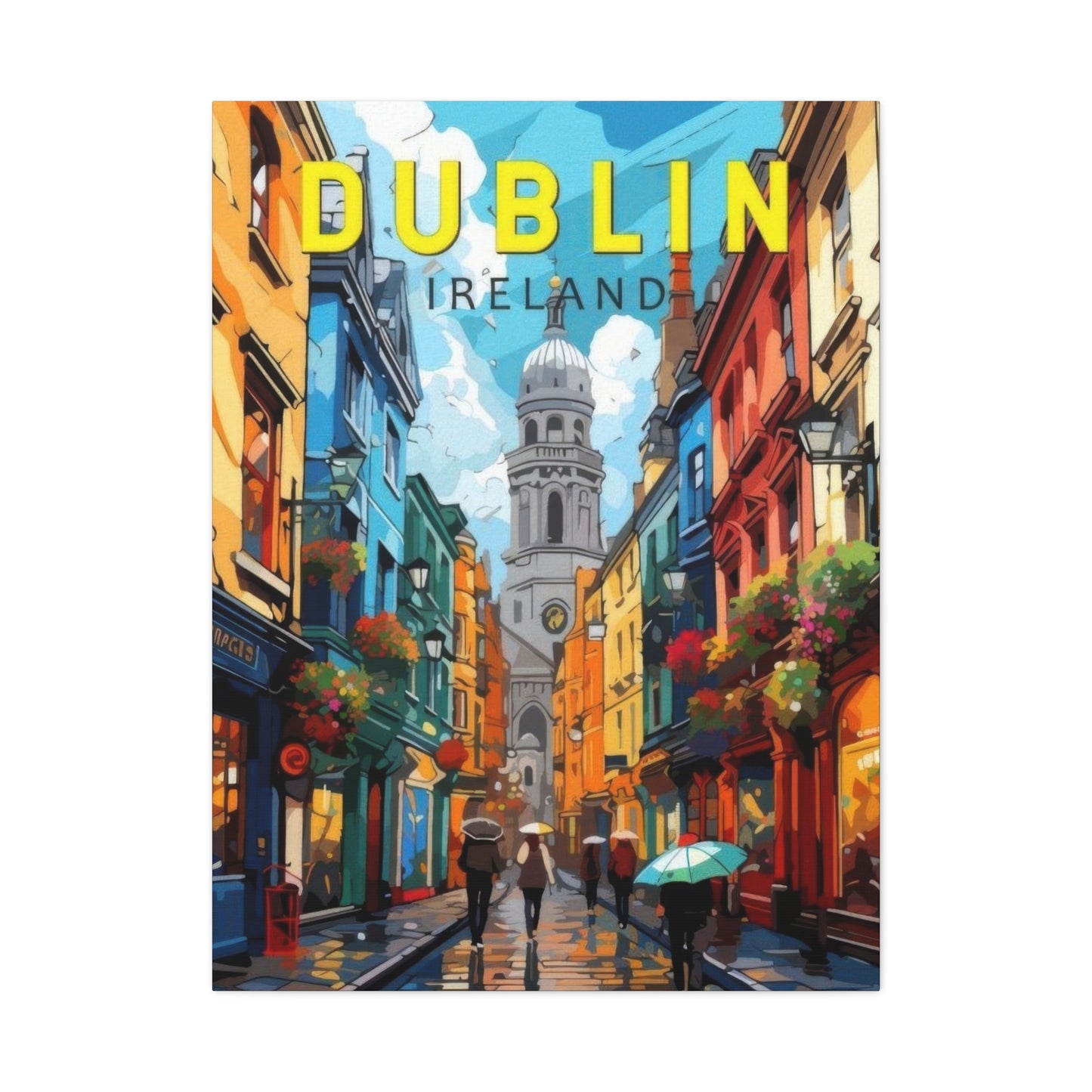 Dublin Ireland Wall Art & Canvas Prints