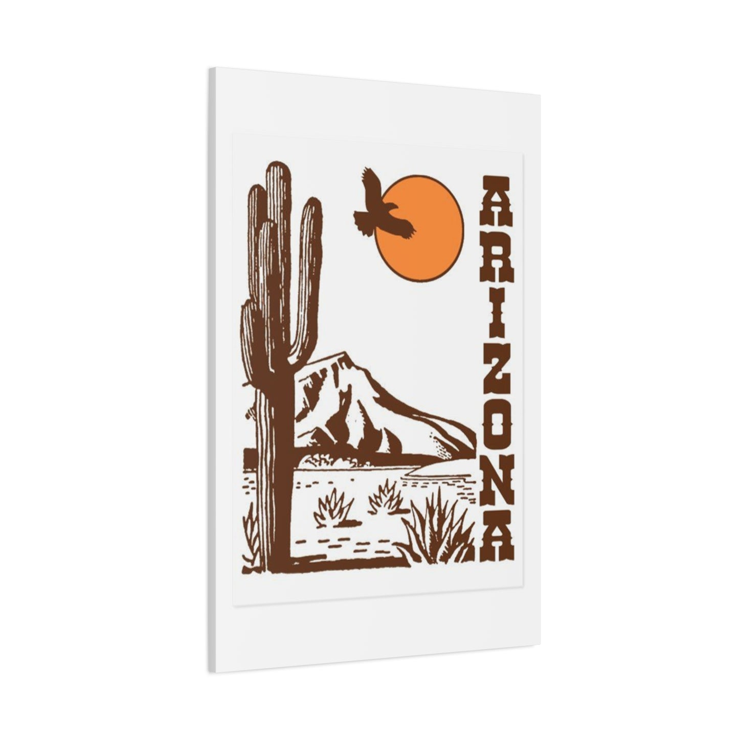 Abstract Arizona Cactus Desert Wall Art & Canvas Prints
