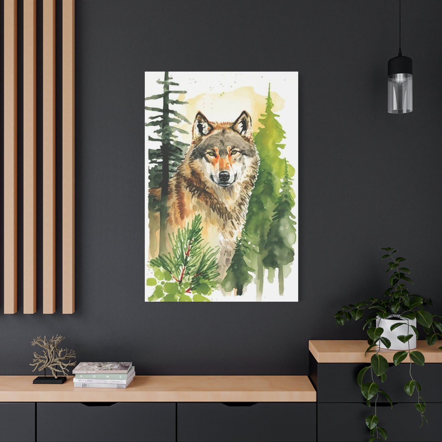 Wolf Painting Wall Art & Canvas Prints