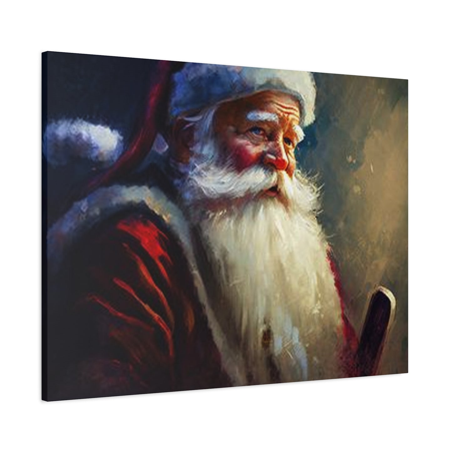 Santa Claus Candid Wall Art & Canvas Prints