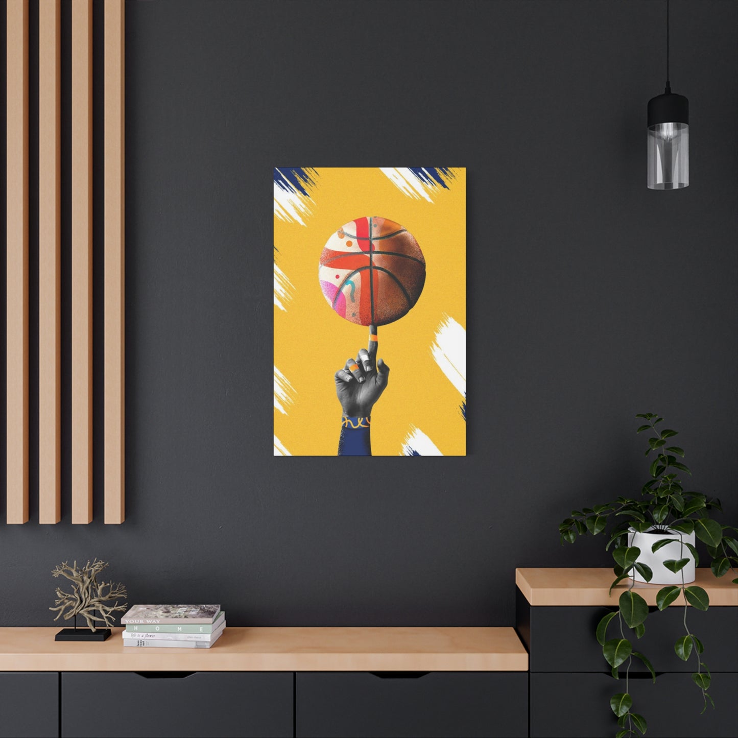 Basketball Graffiti Poster Wall Art & Canvas Prints
