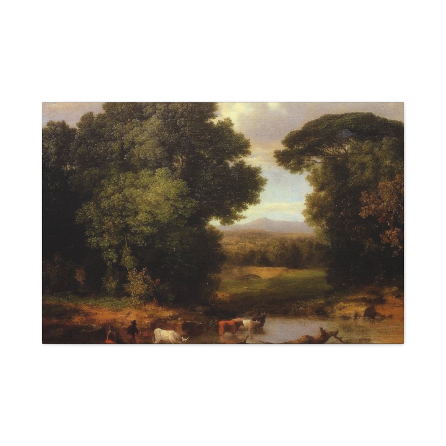 A Bit Of Roman Aqueduct George Inness Wall Art & Canvas Prints