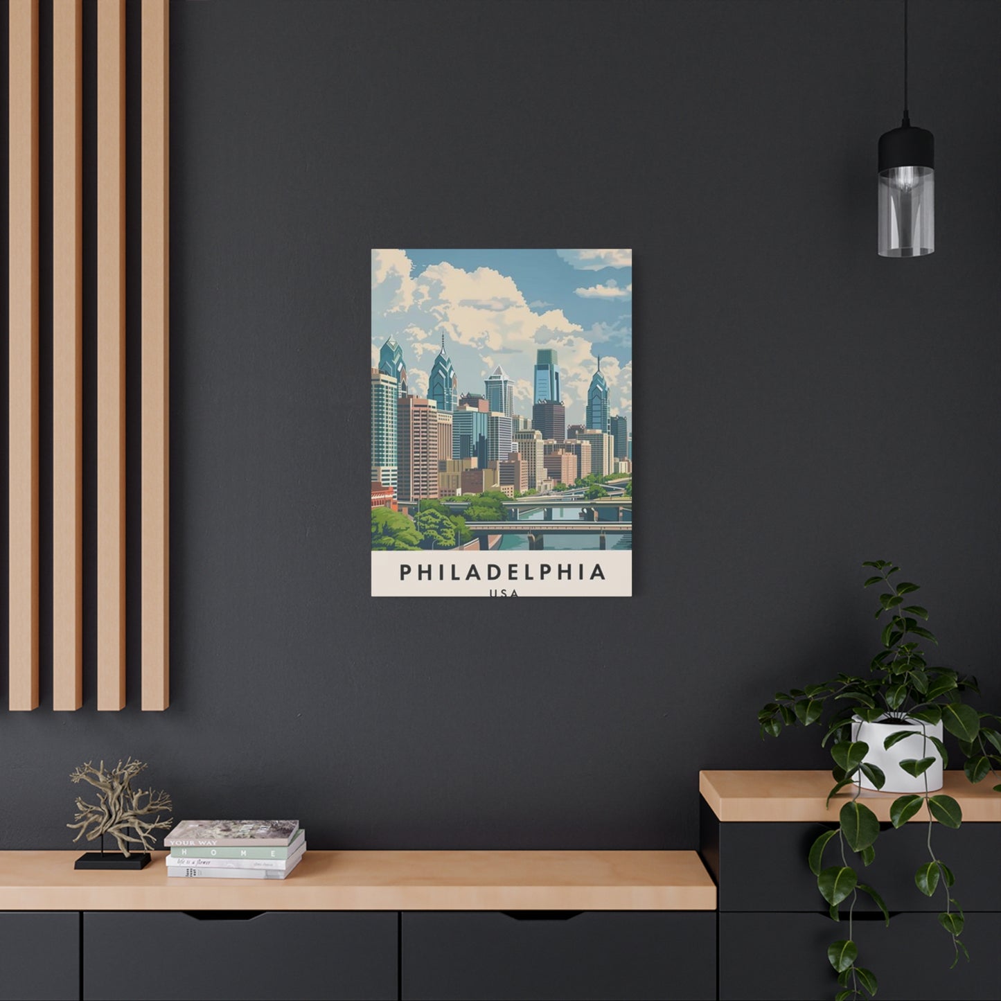Bright Sunny Day In Philadelphia Wall Art & Canvas Prints